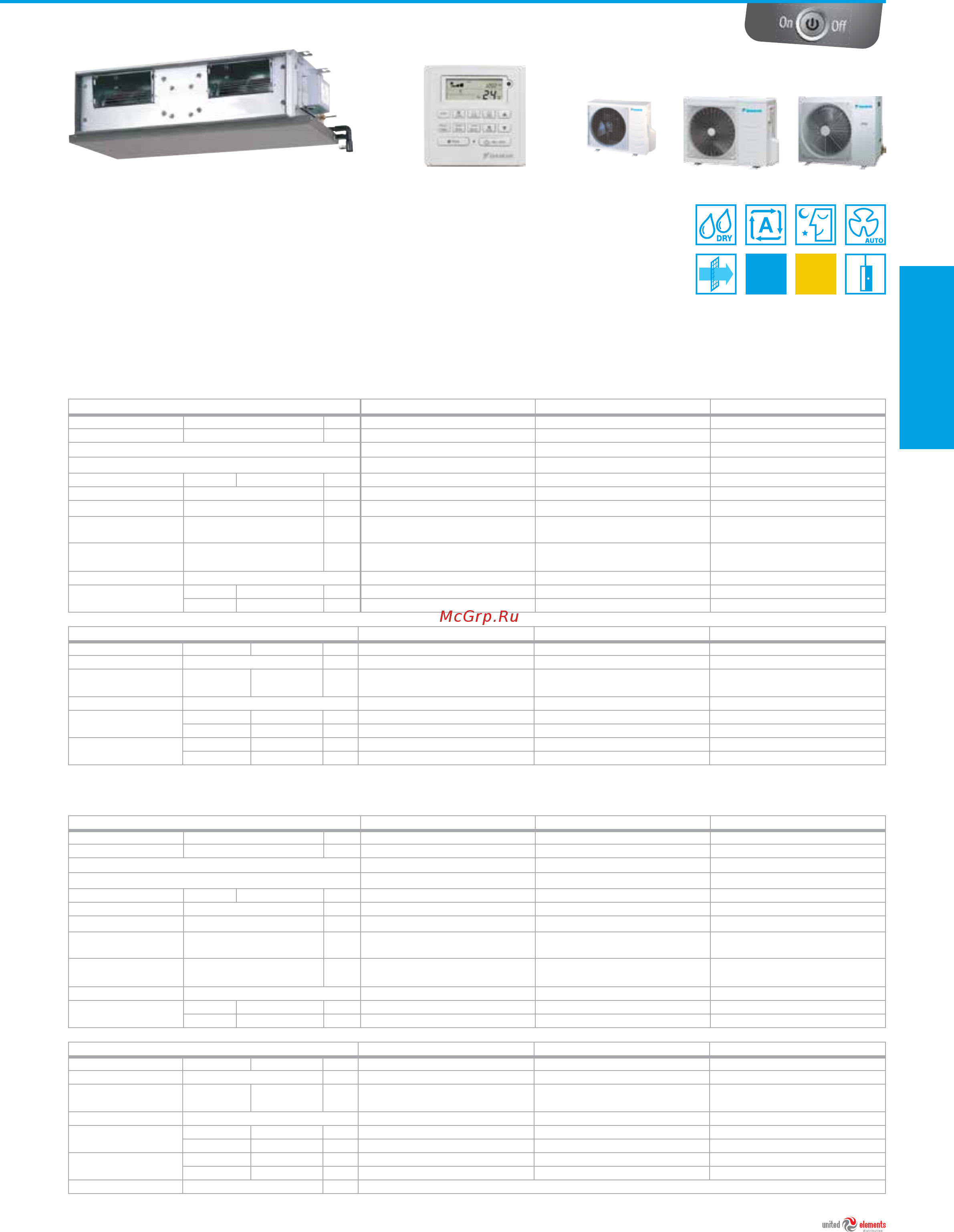 Daikin FBQ71D / RR71BV3 [45/184] Автоматический перезапуск с последними сохраненными параметрами в случае сбоя электроснабжения
