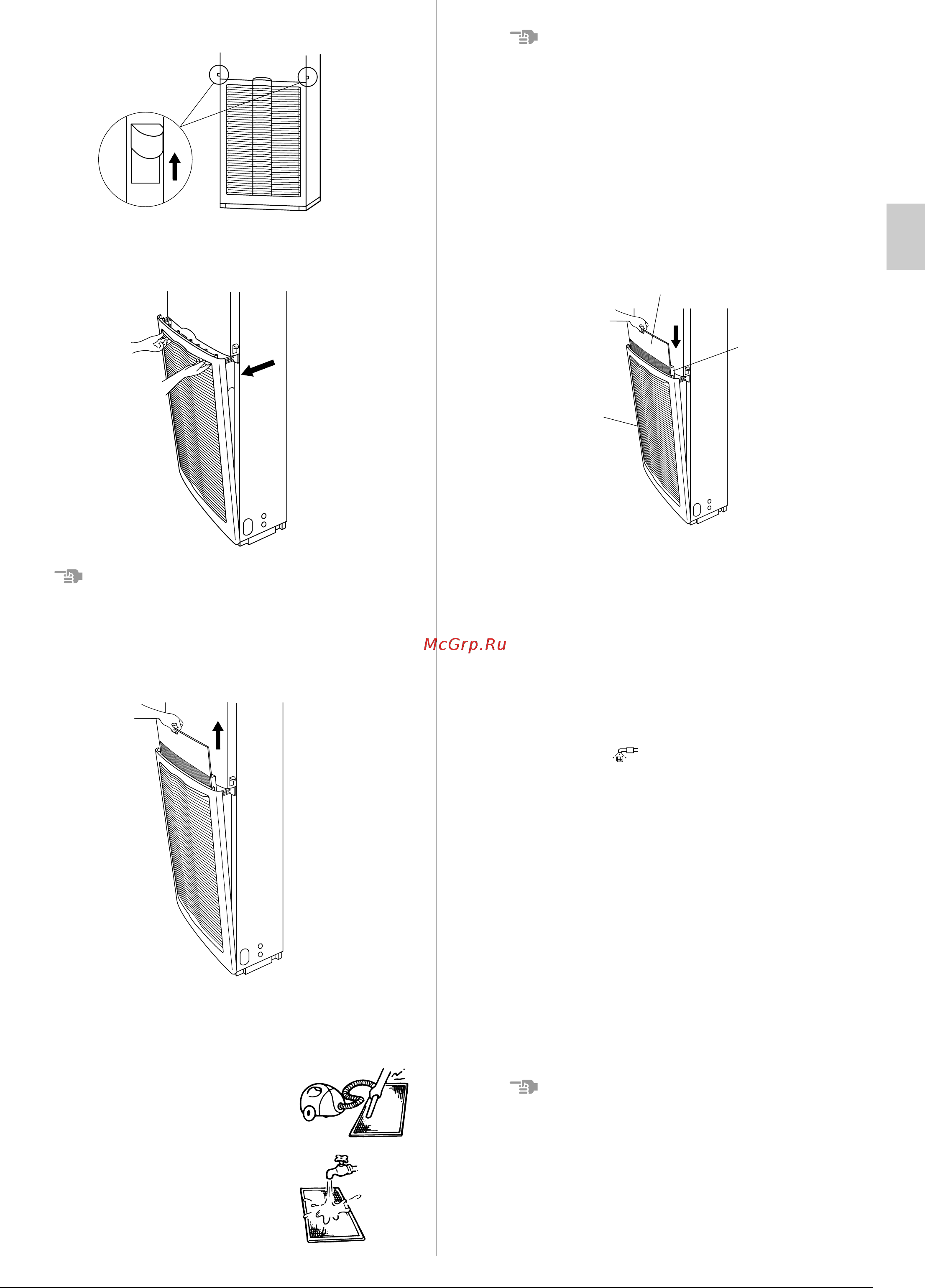 Daikin FVQ125C / RZQSG125L8Y1 [13/18] How to clean air outlet suction grille exterior and remote con troller