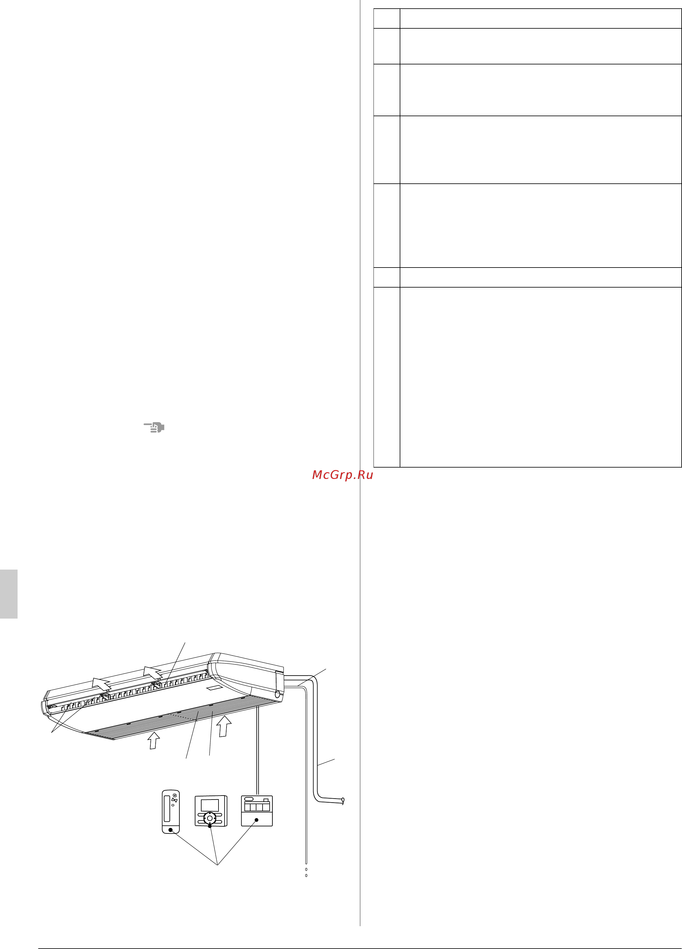 Daikin FXHQ100AVEB [9/24] Меры предосторожности для системы с групповым управле нием или для системы управления с двумя пду