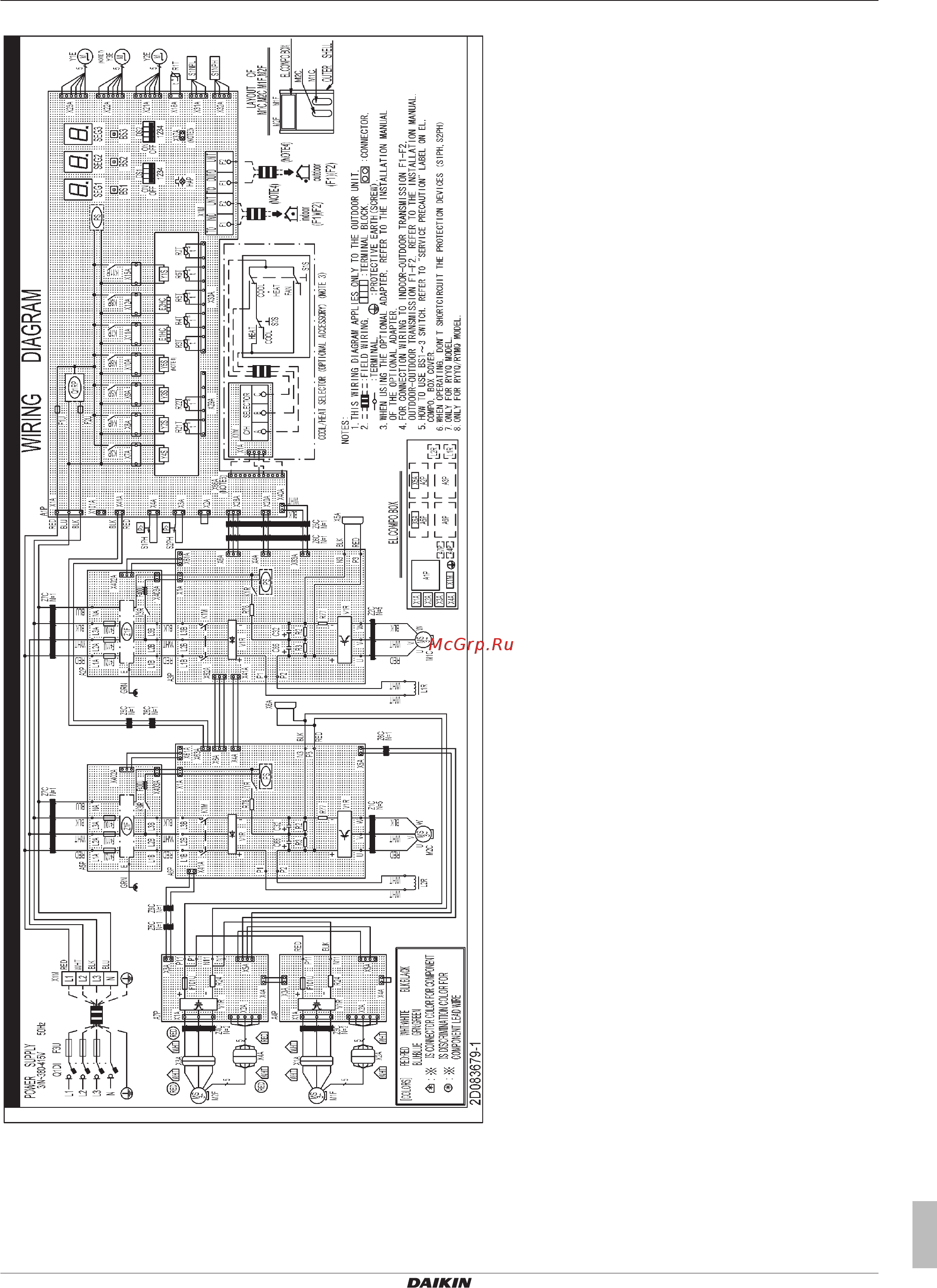 Daikin RYYQ40T [81/102] Технические данные
