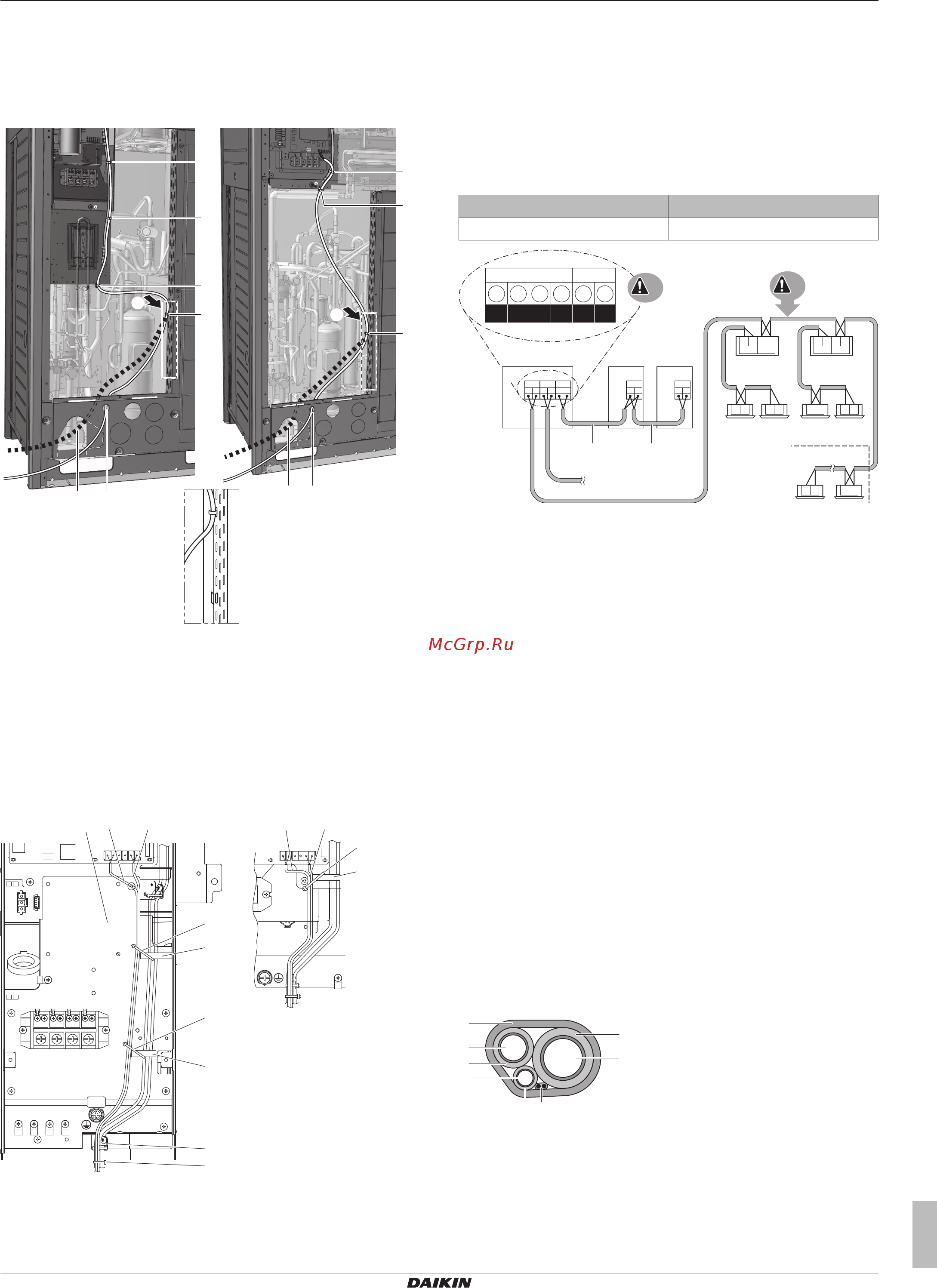 Daikin REYQ18T (REYQ8T / REYQ10T) [25/52] Монтаж