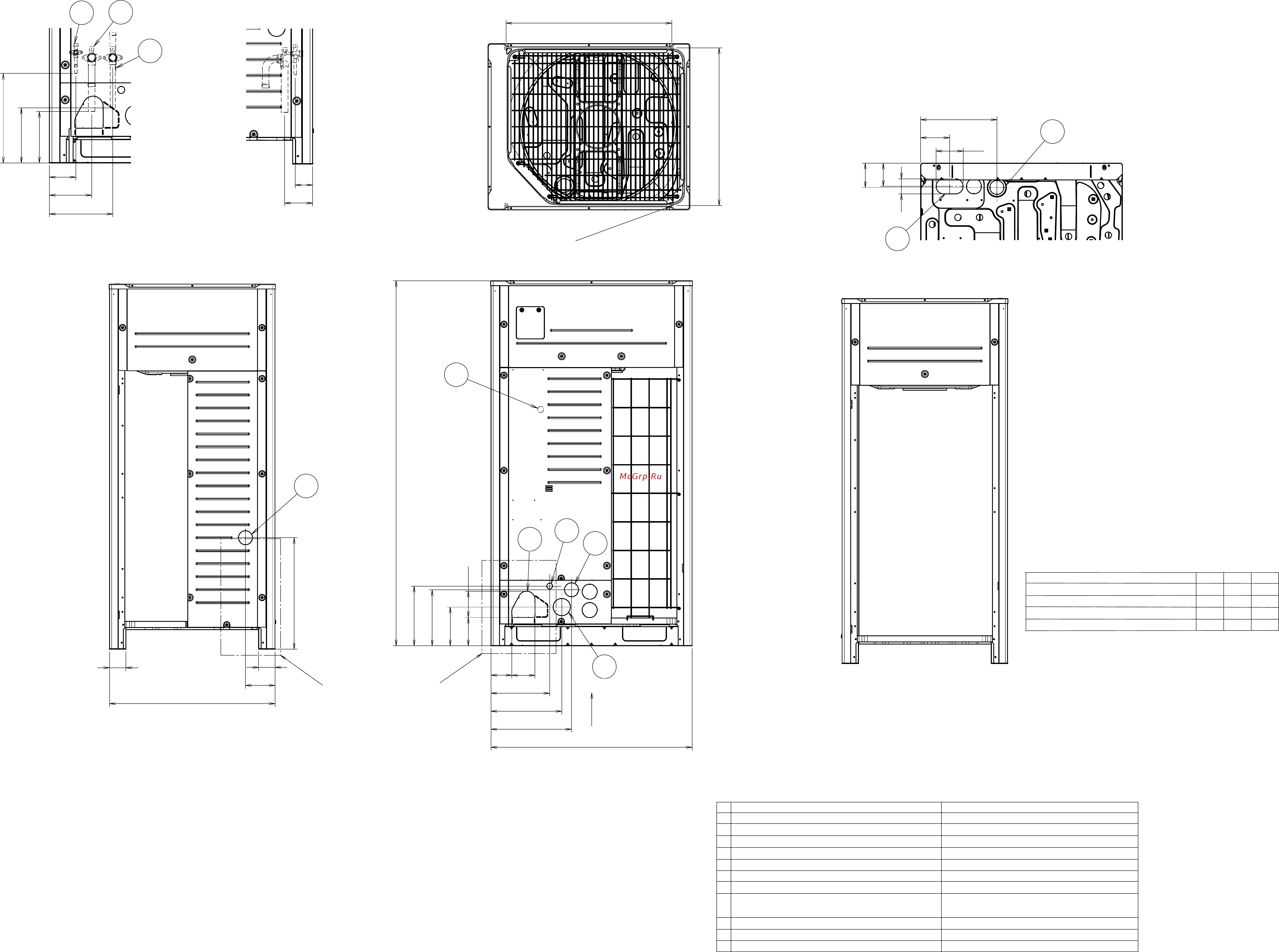 Daikin REYQ12T Схема онлайн