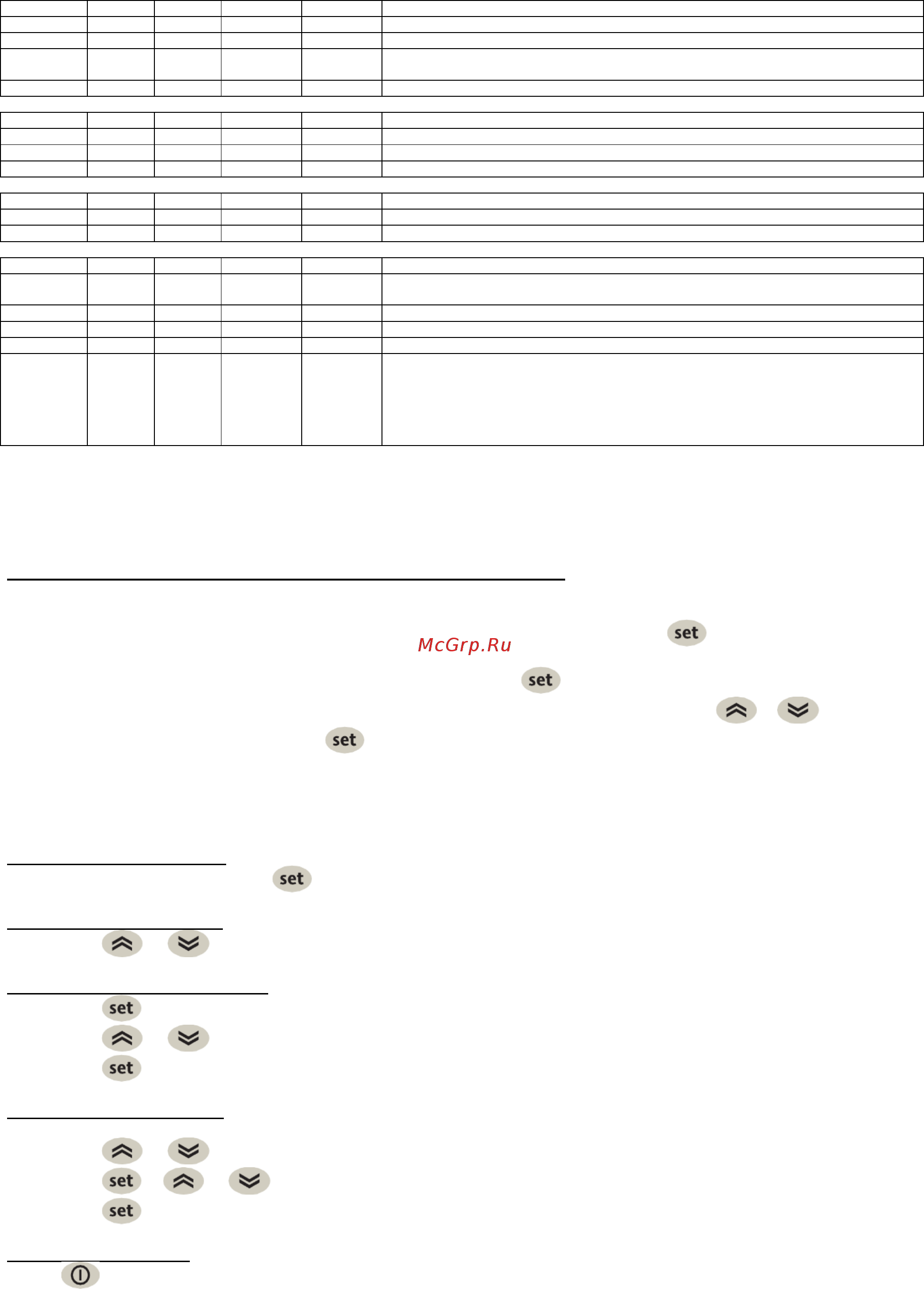 Sagi KUB2A (внутренний агрегат) [64/130] Point de consigne et parametres de configuration eliwell