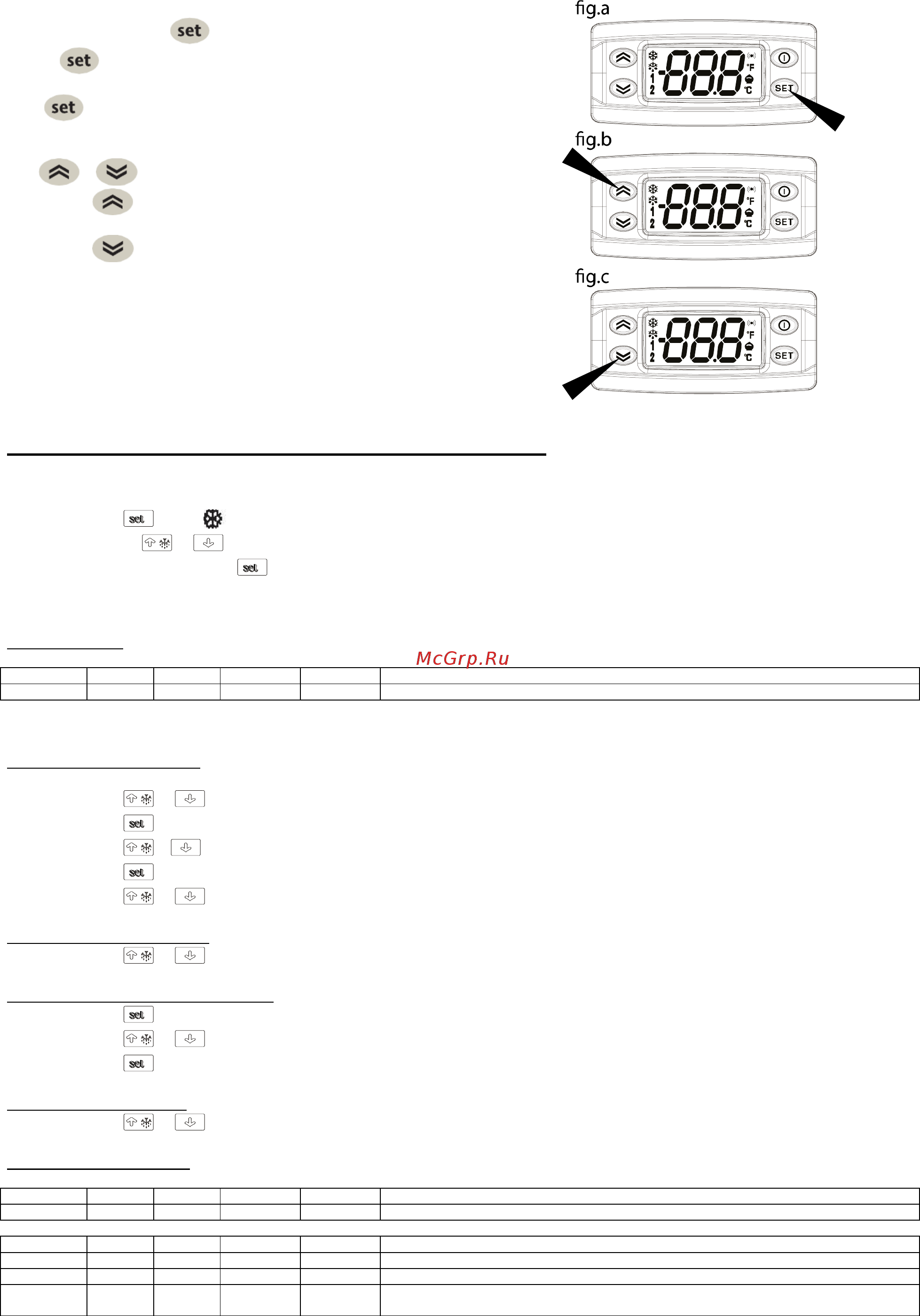 Sagi KUA2M (внутренний агрегат) [9/130] Setpoint di lavoro e parametri di configurazione every control