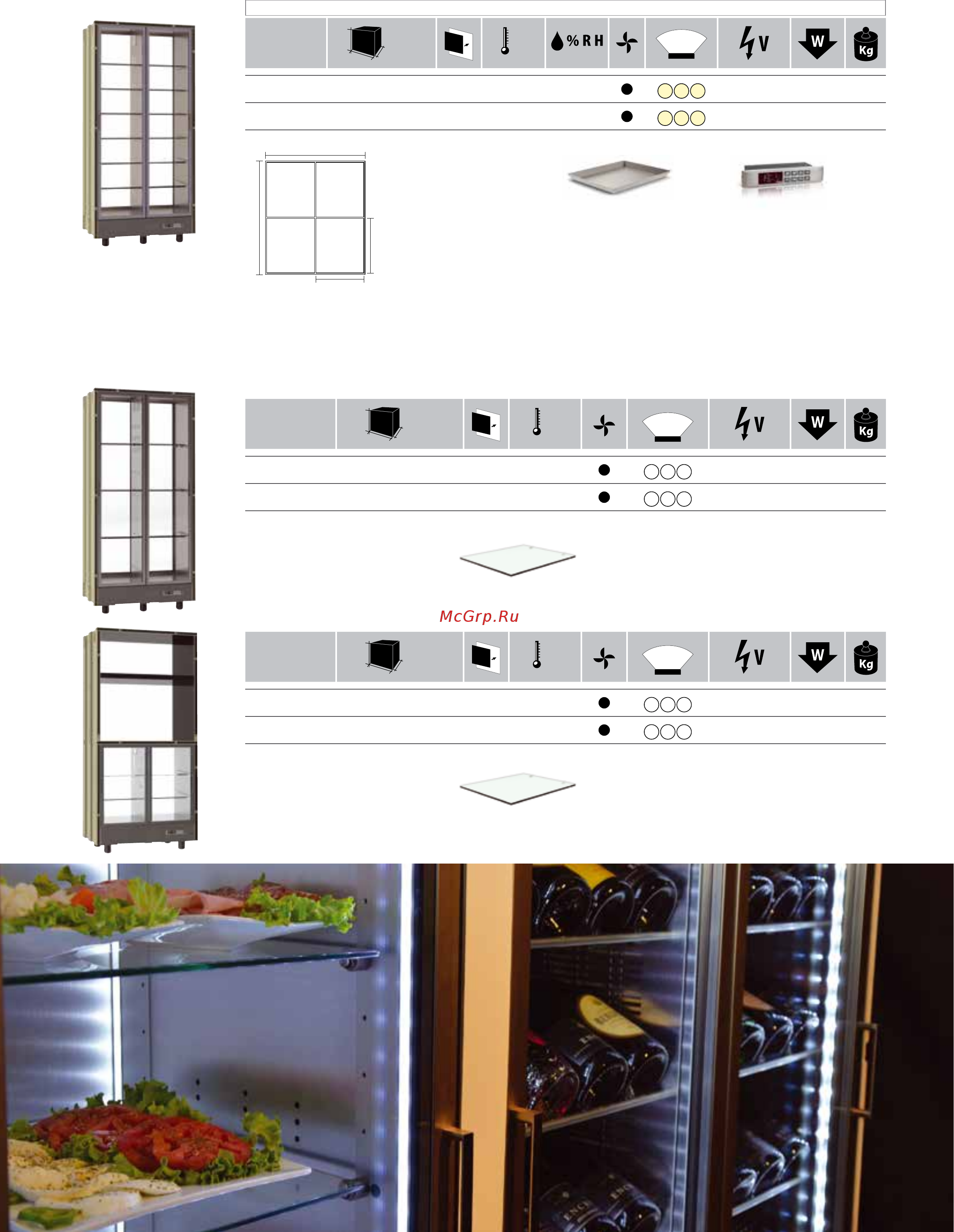 Expo PC-VAR23 цвета A2, A3, A4, A5, M1 [15/110] Модули для пищевых продуктов