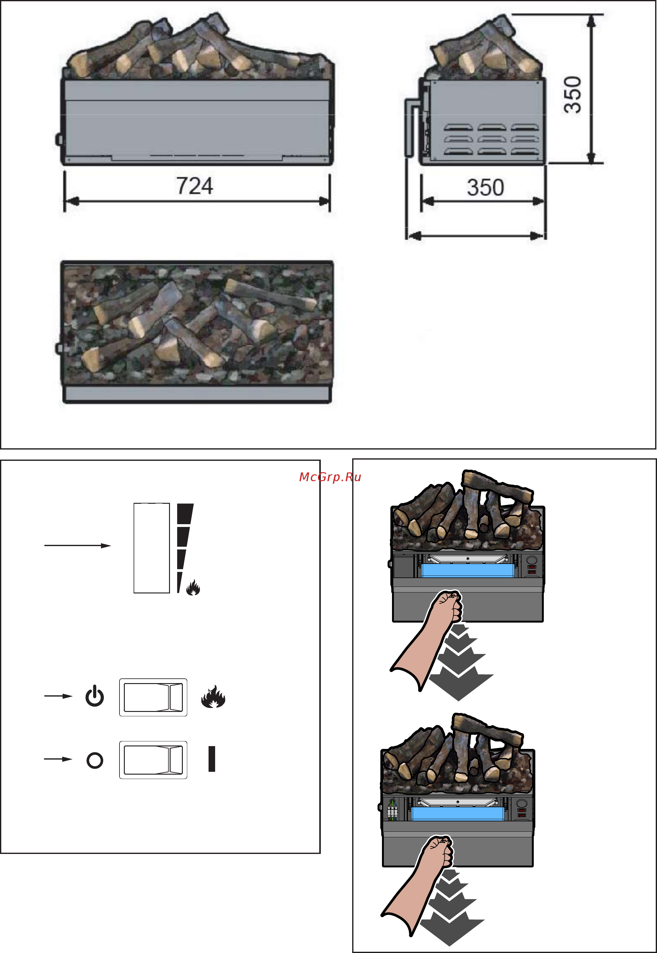 Dimplex Cassette L Инструкция по эксплуатации онлайн [2/16] 277328