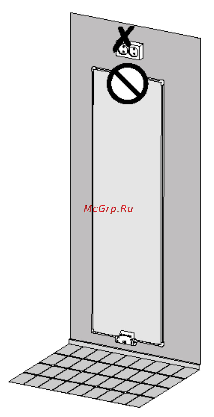 Nobo Safir II G5R(C) 095-140 зеркальный [7/11] Внимание