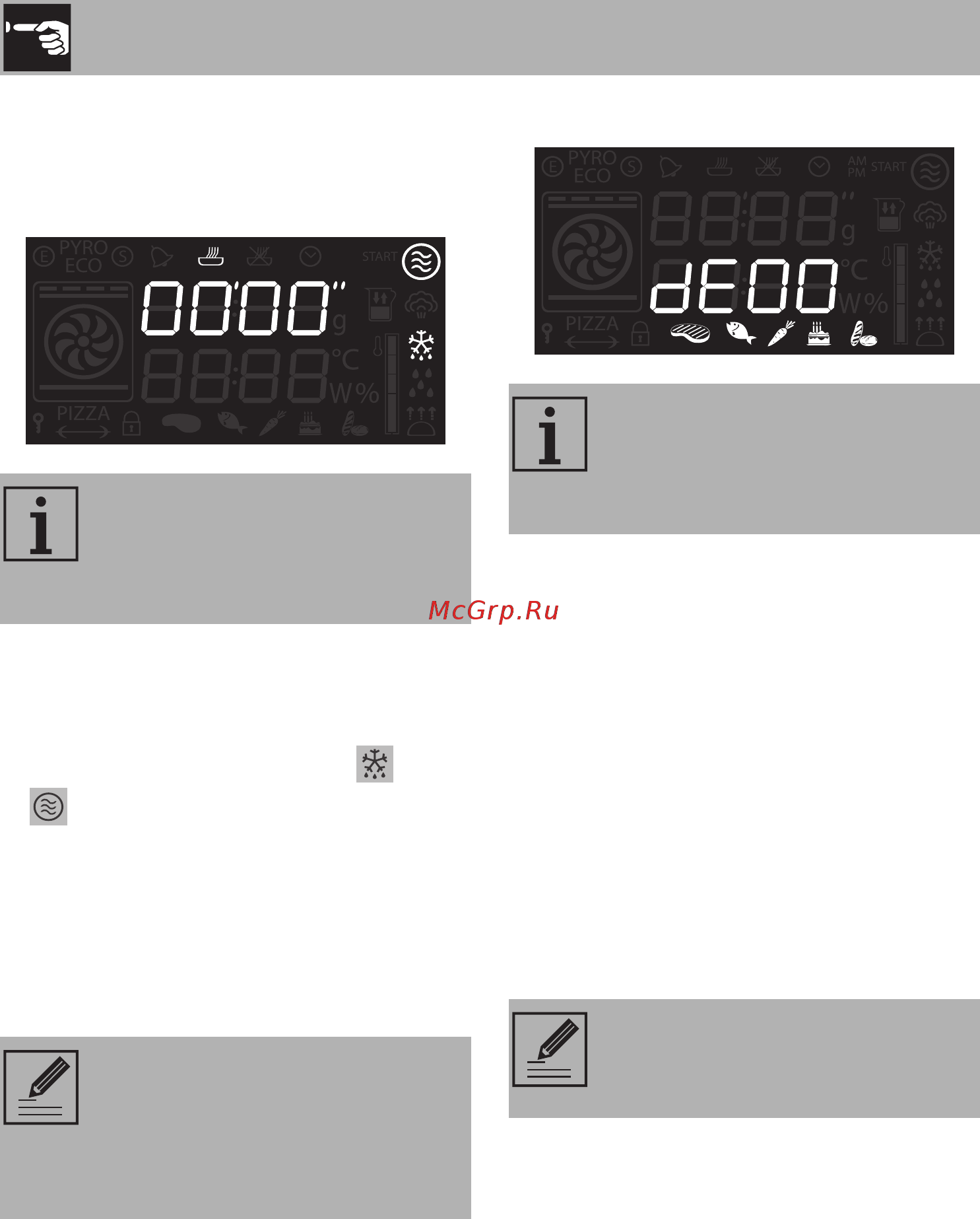 Smeg SF4120MCN [26/42] Special functions and automatic programs