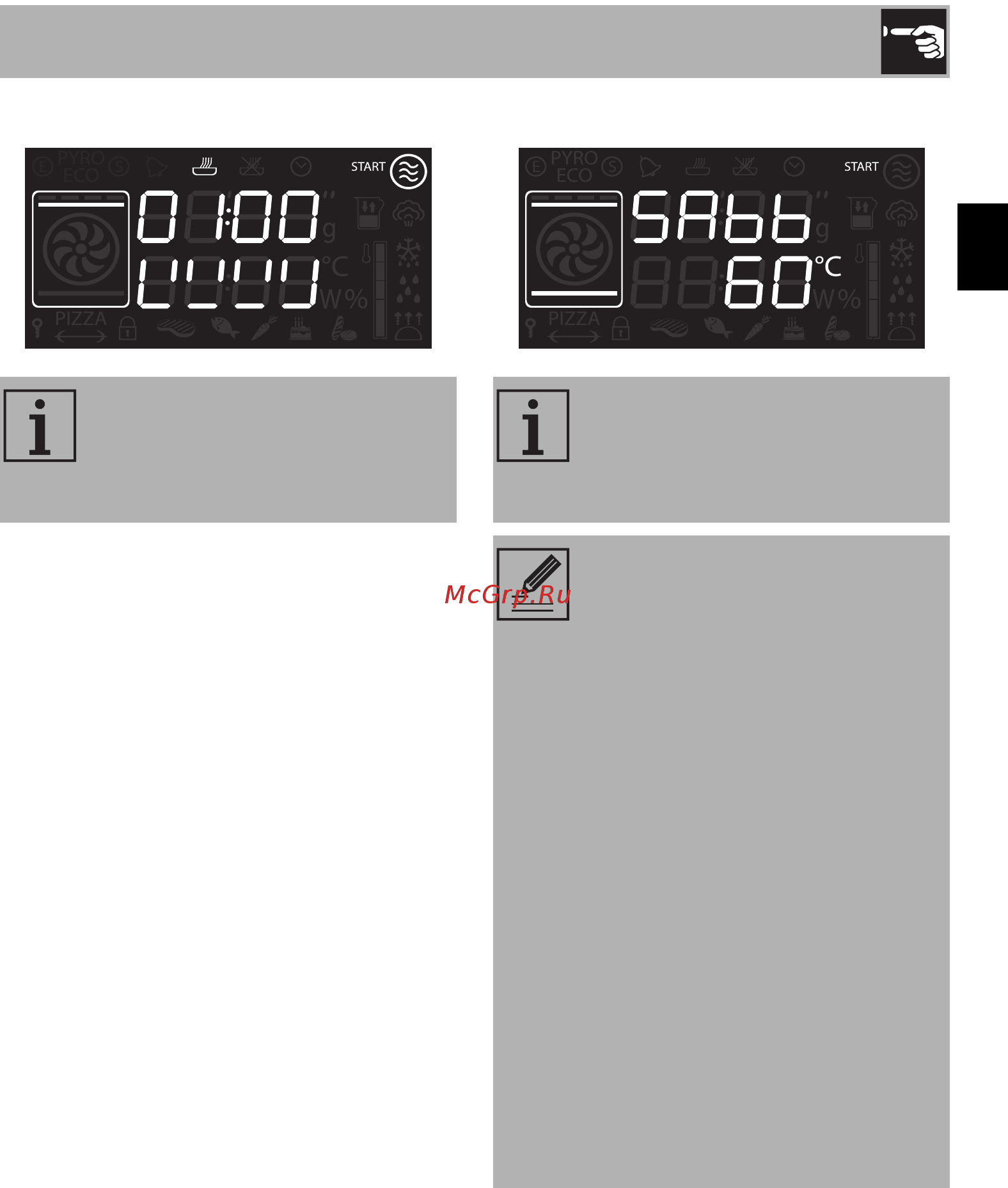 Smeg SF4120MCN Инструкция по эксплуатации онлайн [29/42] 277375