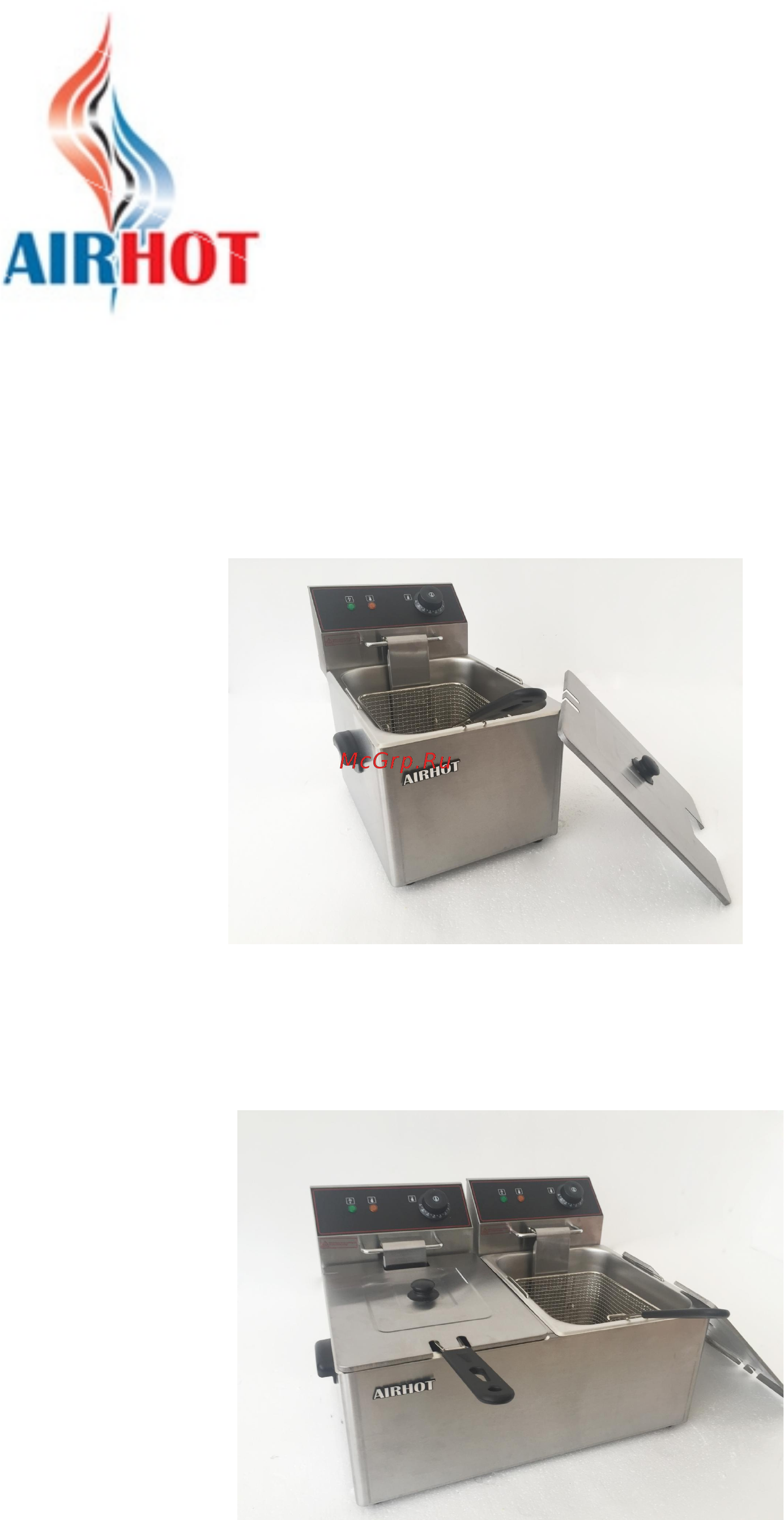 Airhot EF4+4 Инструкция по эксплуатации онлайн