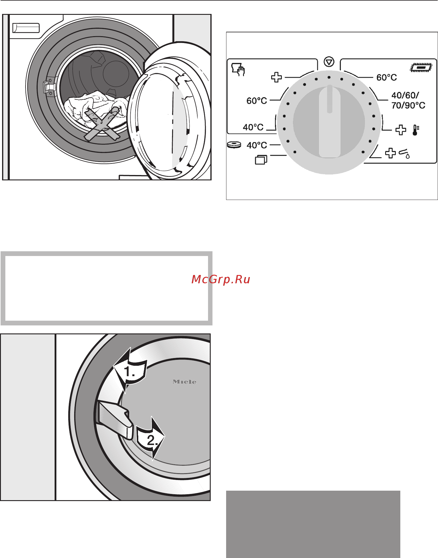 Miele PW 5104 MOPP [22/88] Правильная стирка