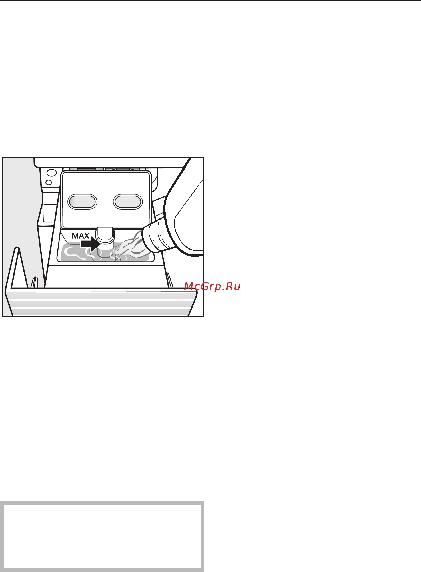 Miele PW 5104 MOPP [43/88] Îïîëàñêèâàòåëü äîáàâêà äëÿ ïðèäàíèÿ ôîðìû èëè æèäêèé êðàõìàë 43
