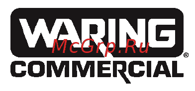 Waring MMB160E WAR [22/36] Limpieza del bloque motor