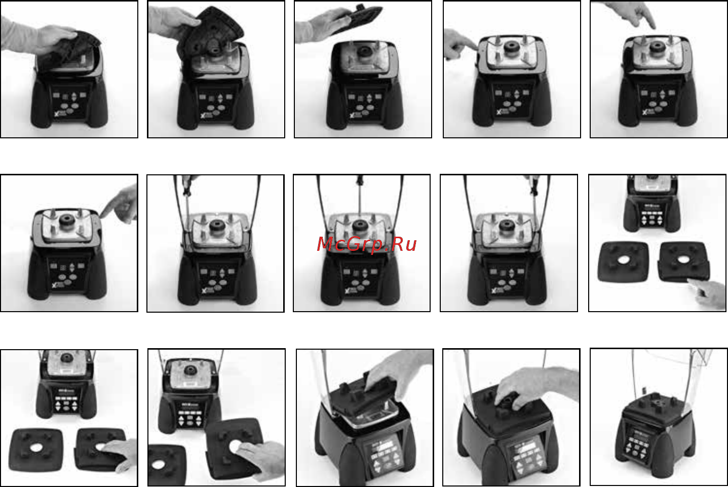 Waring MX1000XTXEE Инструкция по эксплуатации онлайн [10/36] 278643