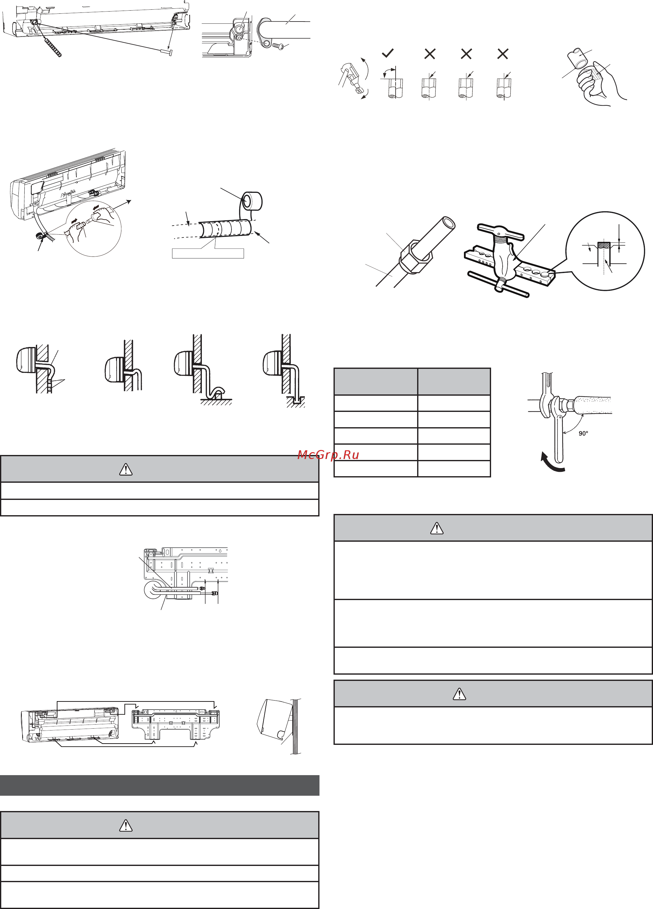 Fujitsu ASYG12LLCC / AOYG12LLCC [3/4] Подключение фреонопровода
