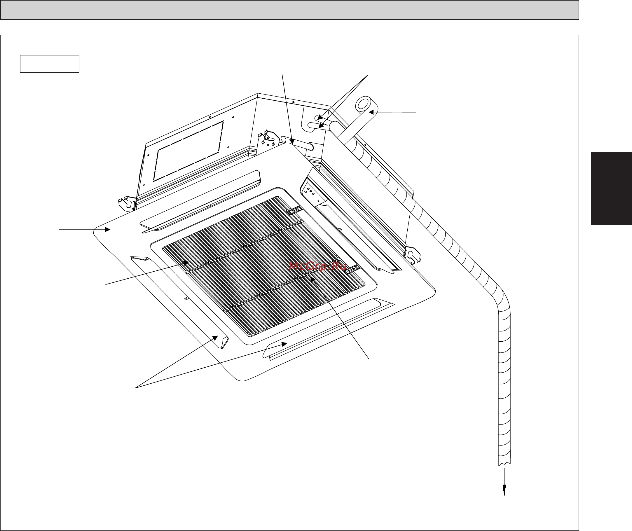 Daikin ACQ140D / AZQS140BY1 + декор. панель ADP125B [25/104] Instalationsdiagramm