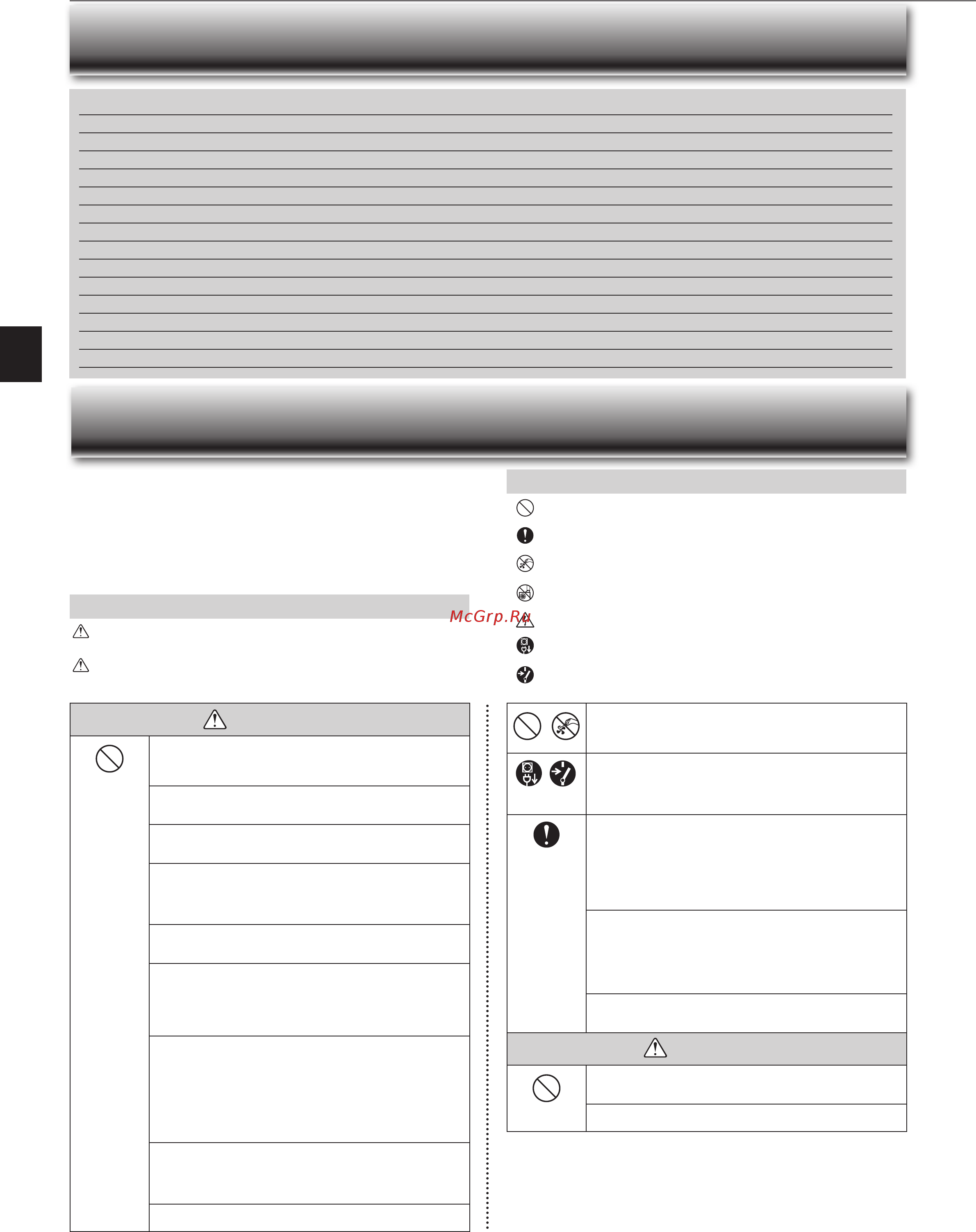Mitsubishi Electric MFZ-KJ35VE [2/36] Ontents