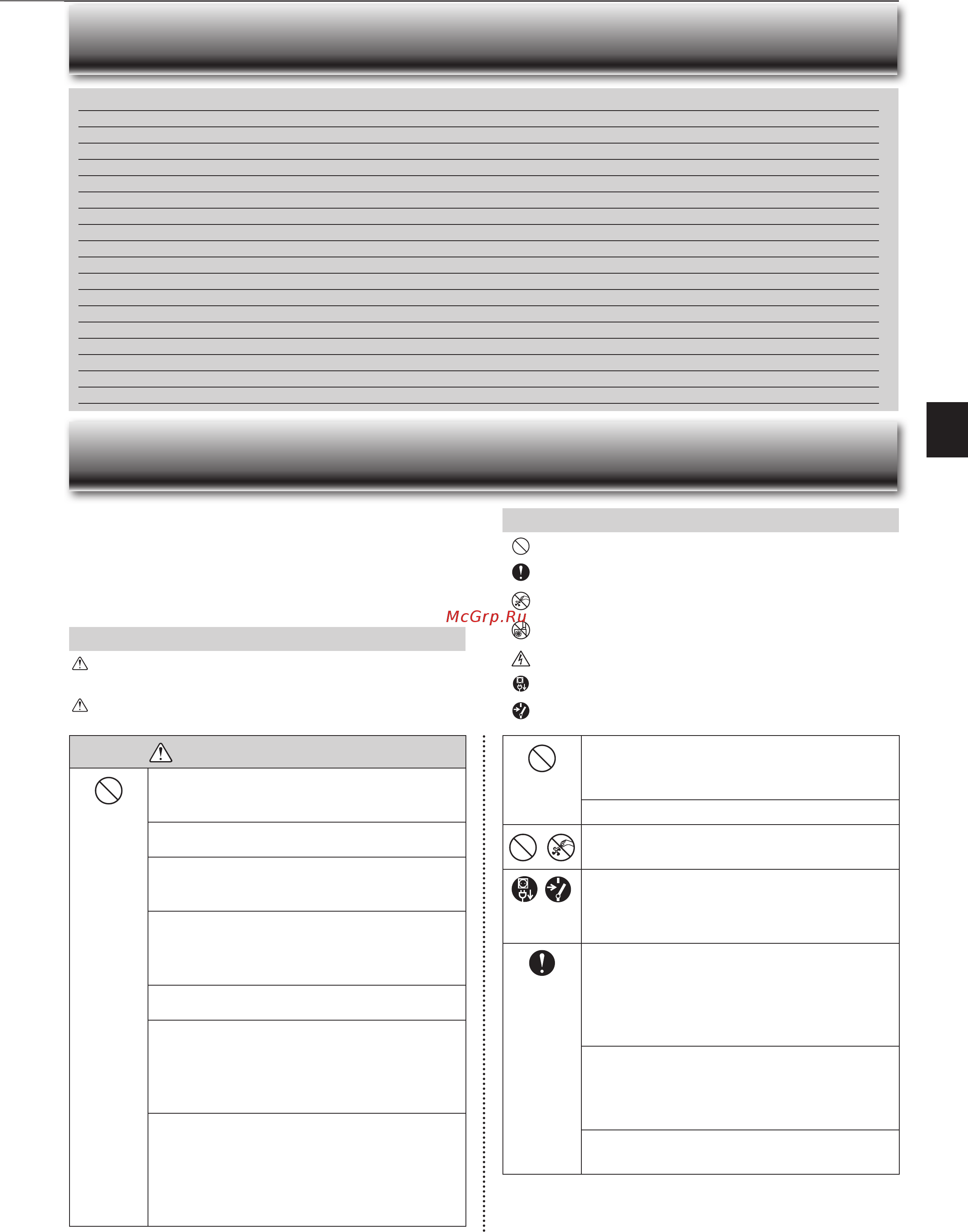 Mitsubishi Electric MSZ-FH25VE [15/44] Еры предосторожности