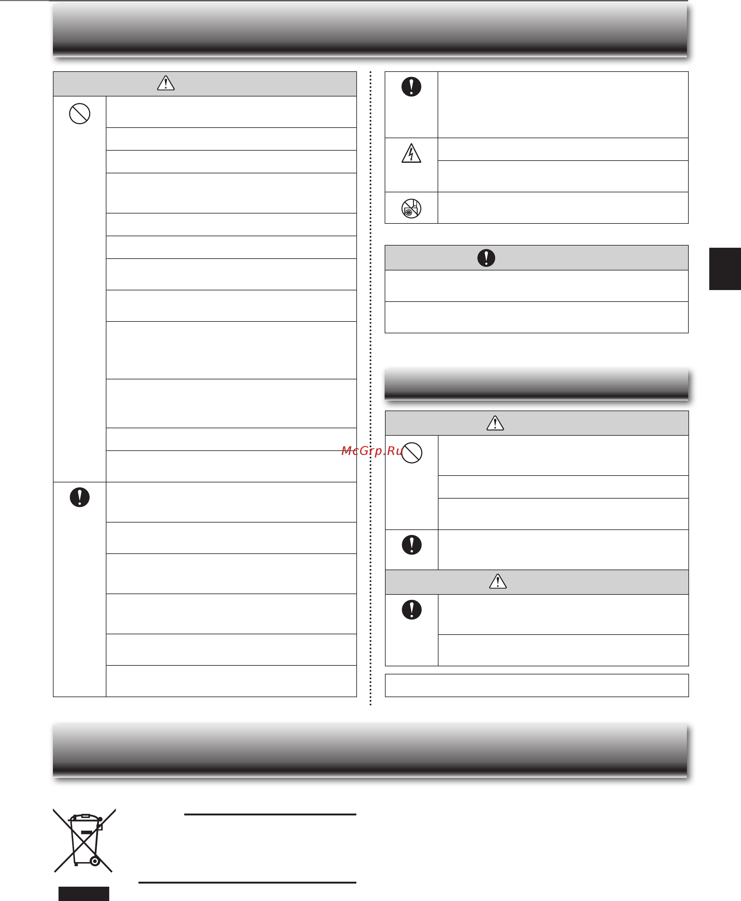 Mitsubishi Electric MSZ-FH25VE [3/44] Afety precautions