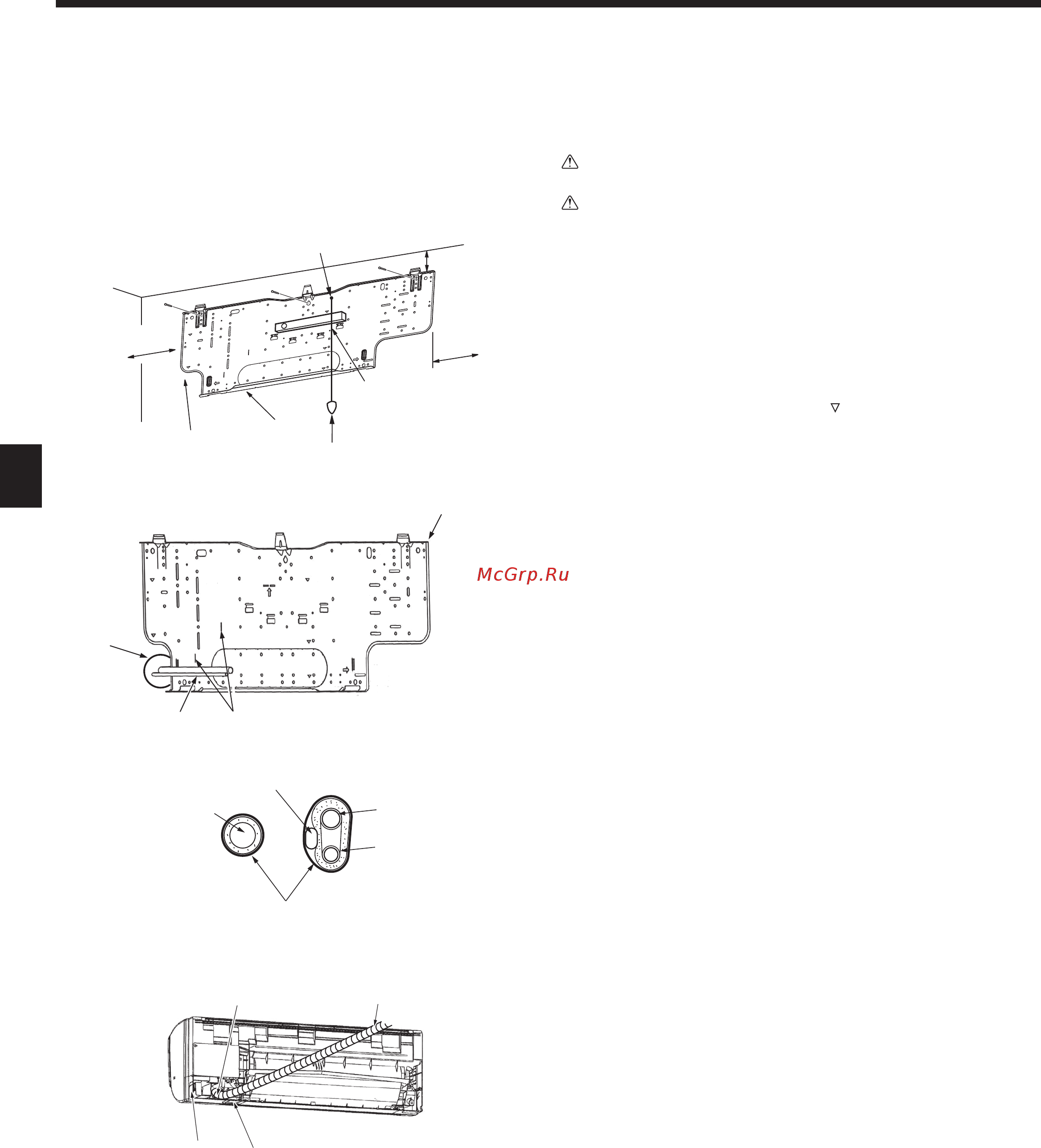 Mitsubishi Electric PKA-RP50HAL / PUHZ-ZRP50VHA [4/36] Installing the indoor unit