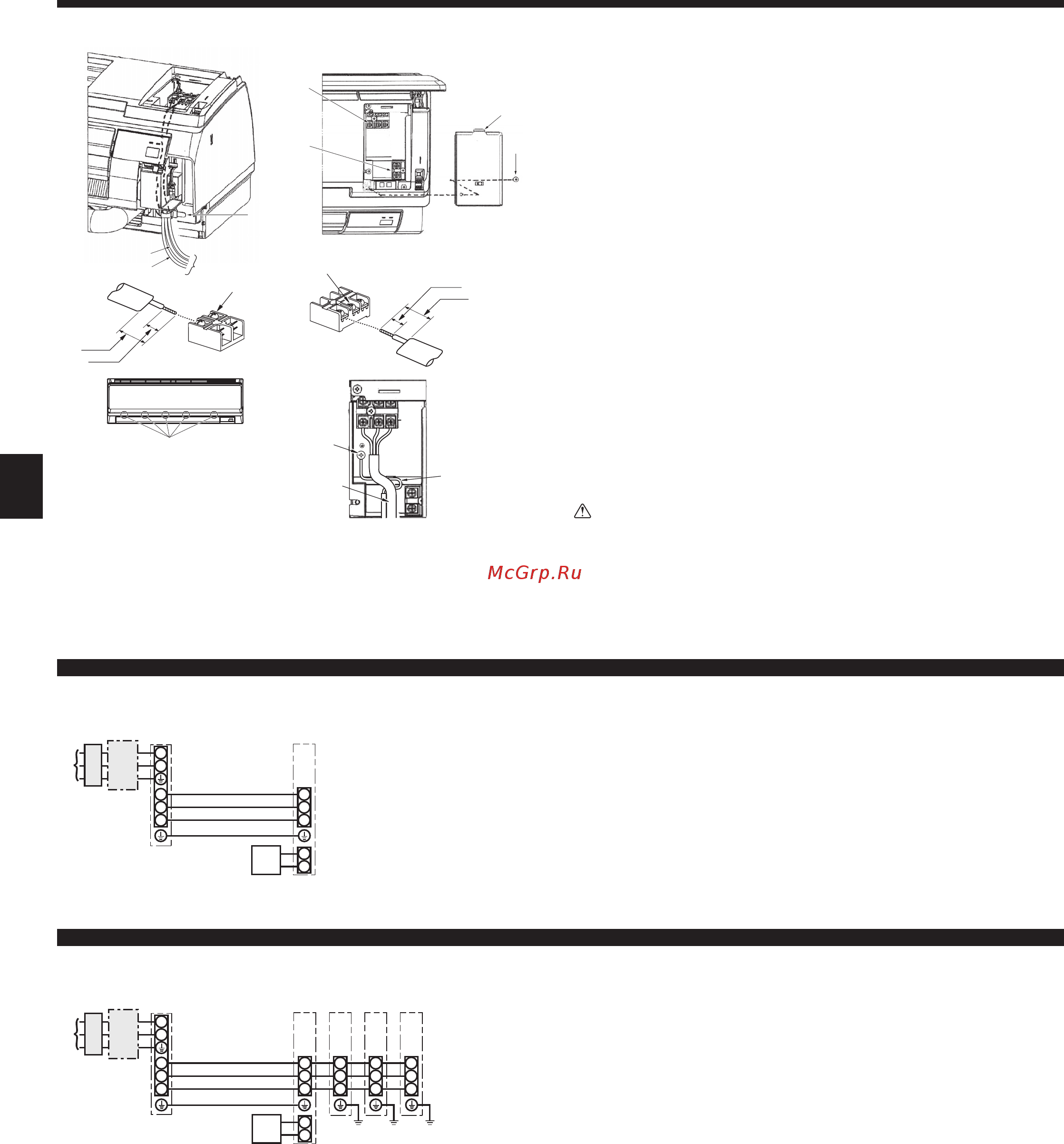 Mitsubishi Electric PKA-RP50HAL / PUHZ-ZRP50VHA [8/36] Electrical work