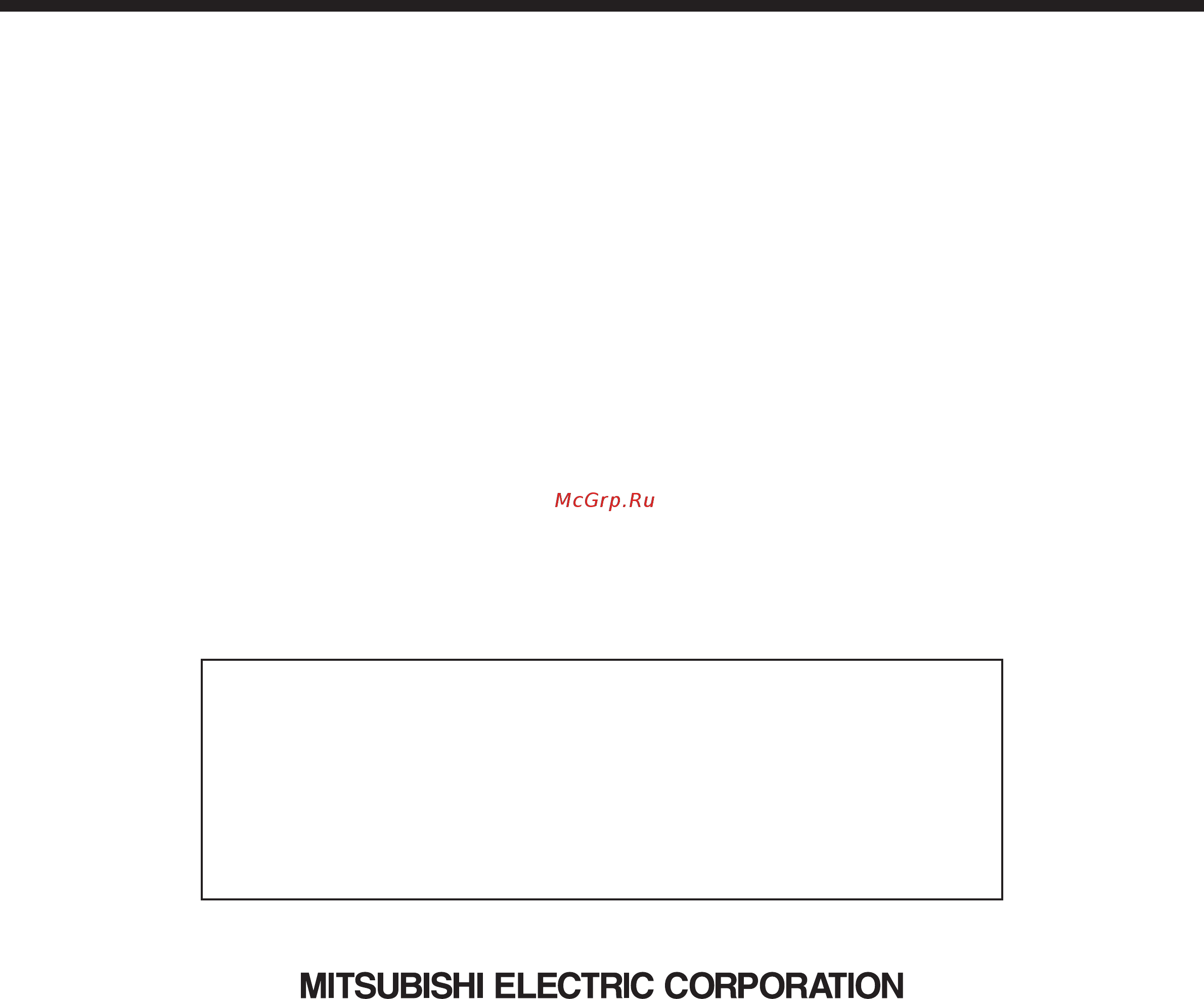 Mitsubishi Electric PCA-RP71KAQ / SUZ-KA71VA [31/31] Please be sure to put the contact address telephone number on this manual before handing it to the customer не забудьте указать контактный адрес номер телефона в данном руководстве прежде чем передать его клиенту