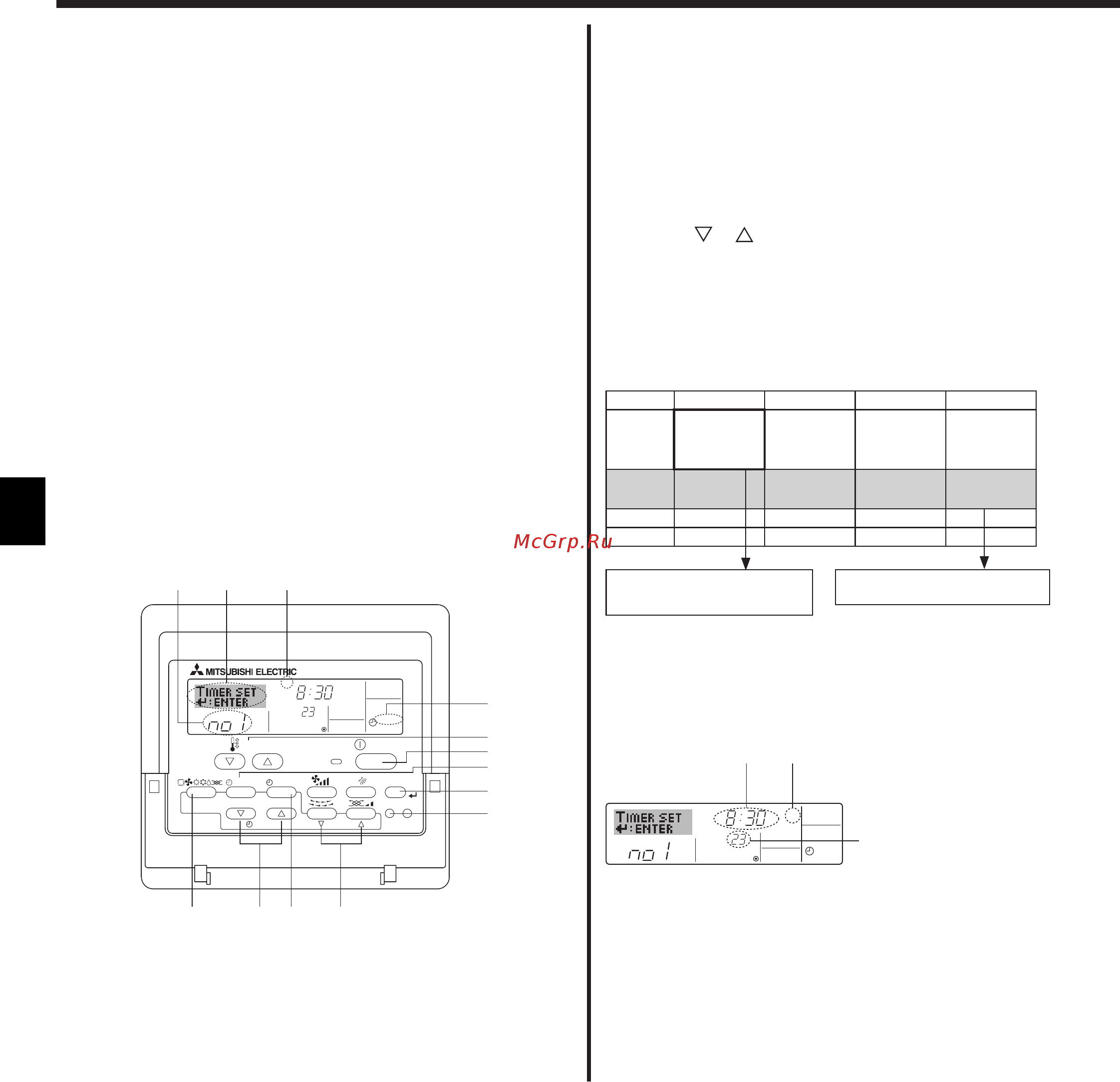 Mitsubishi Electric PKA-RP100KAL / PUHZ-SHW112YHA [8/36] For wired remote controller