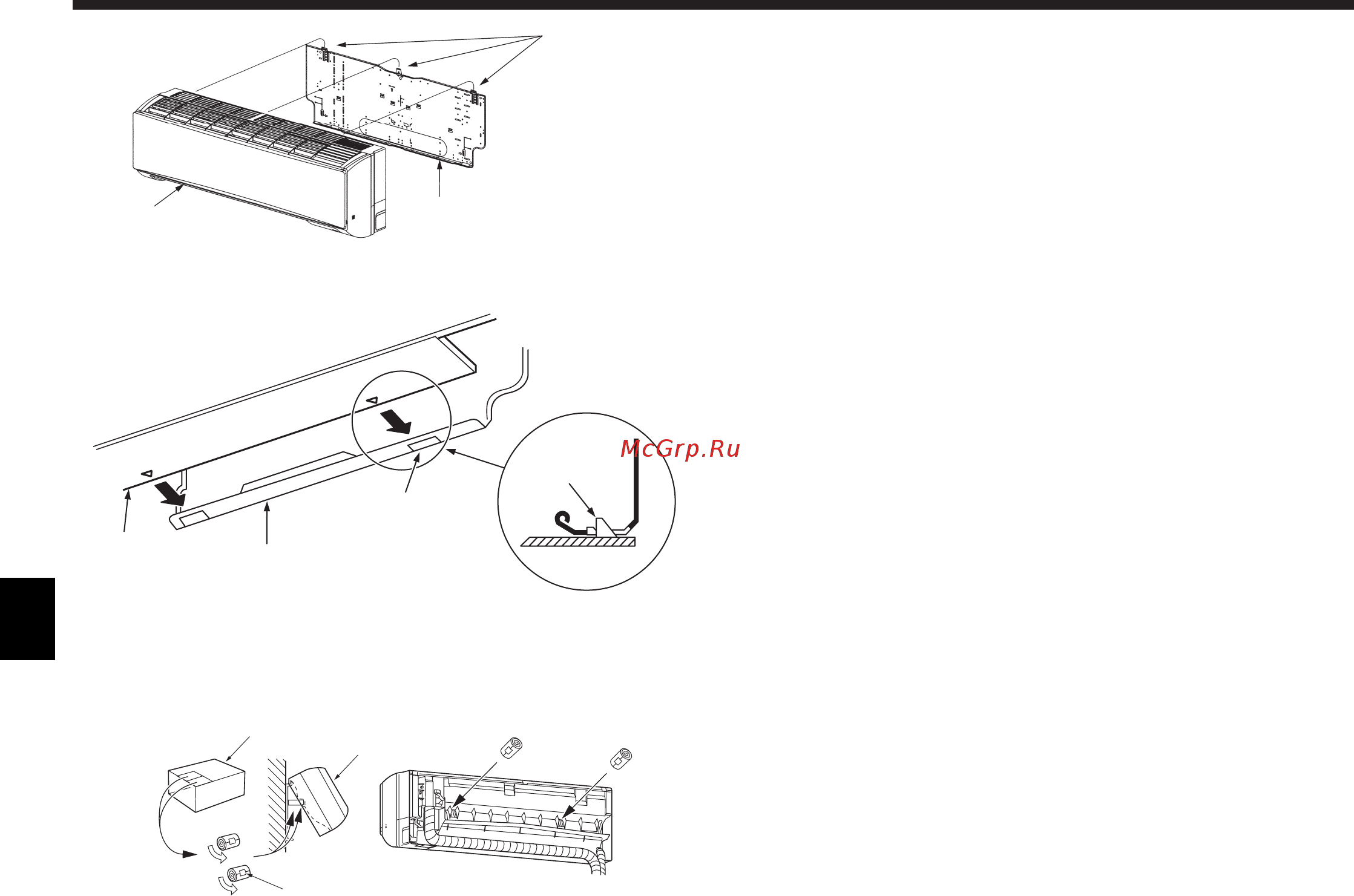 Mitsubishi Electric PKA-RP100KAL / PUHZ-SHW112YHA [6/34] Installingtheindoorunit