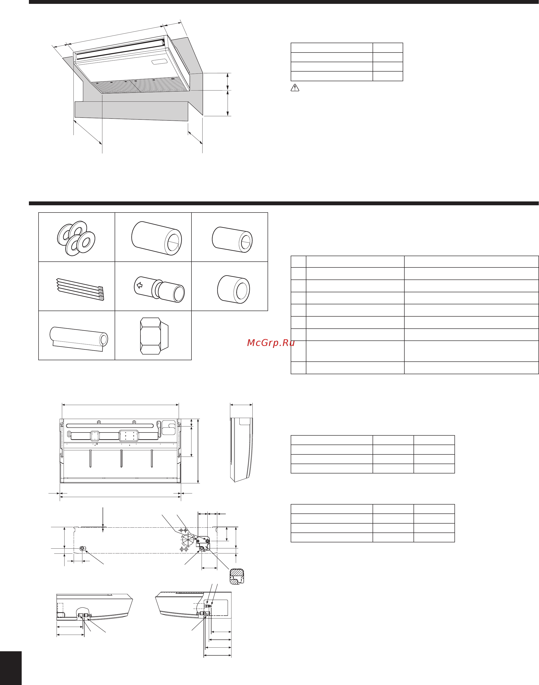 Mitsubishi Electric PCA-RP100KAQ / PUHZ-P100VHA [18/32] Место установки