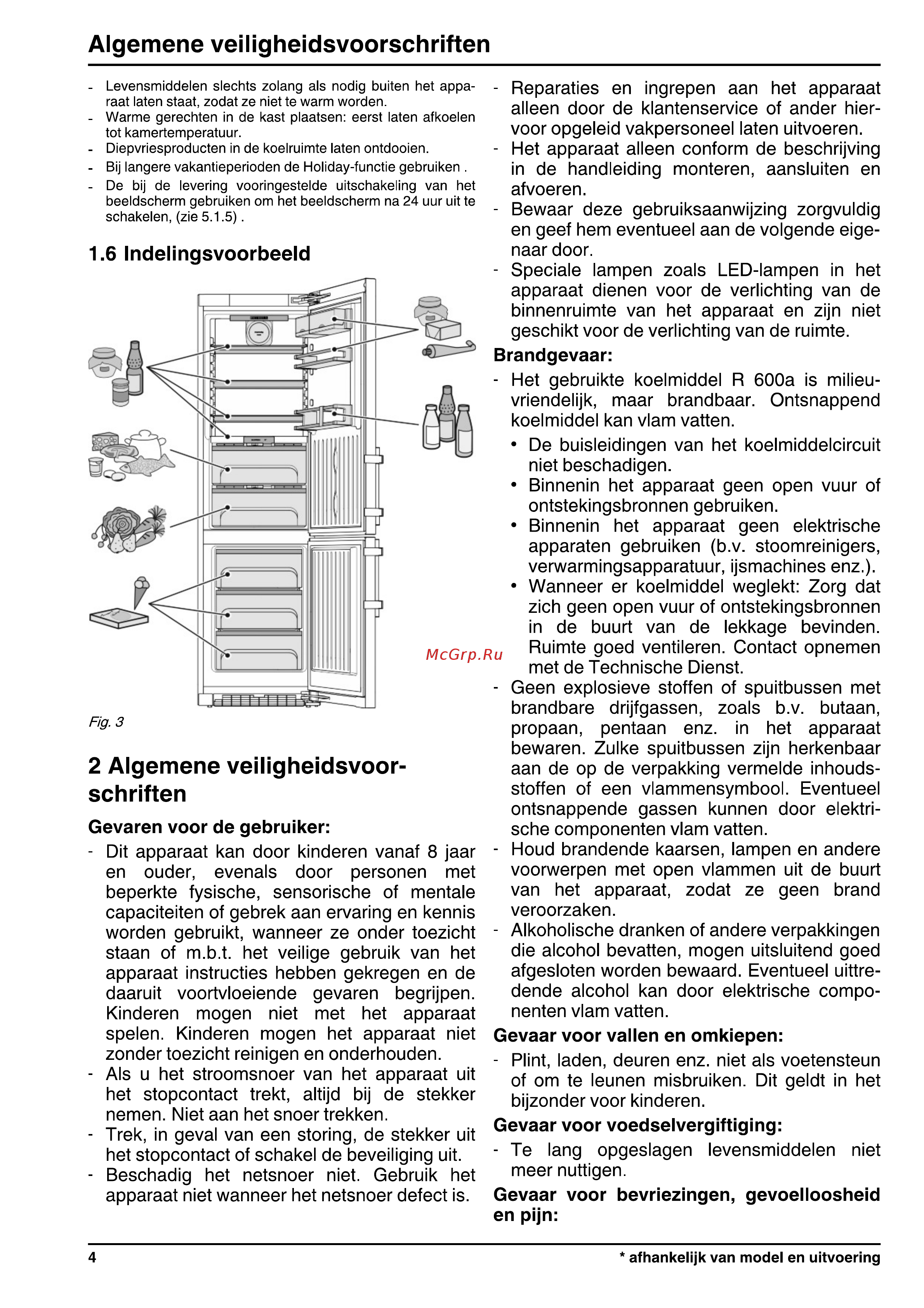Liebherr CBNP 4858 [4/34] Algemene veiligheidsvoor schriften