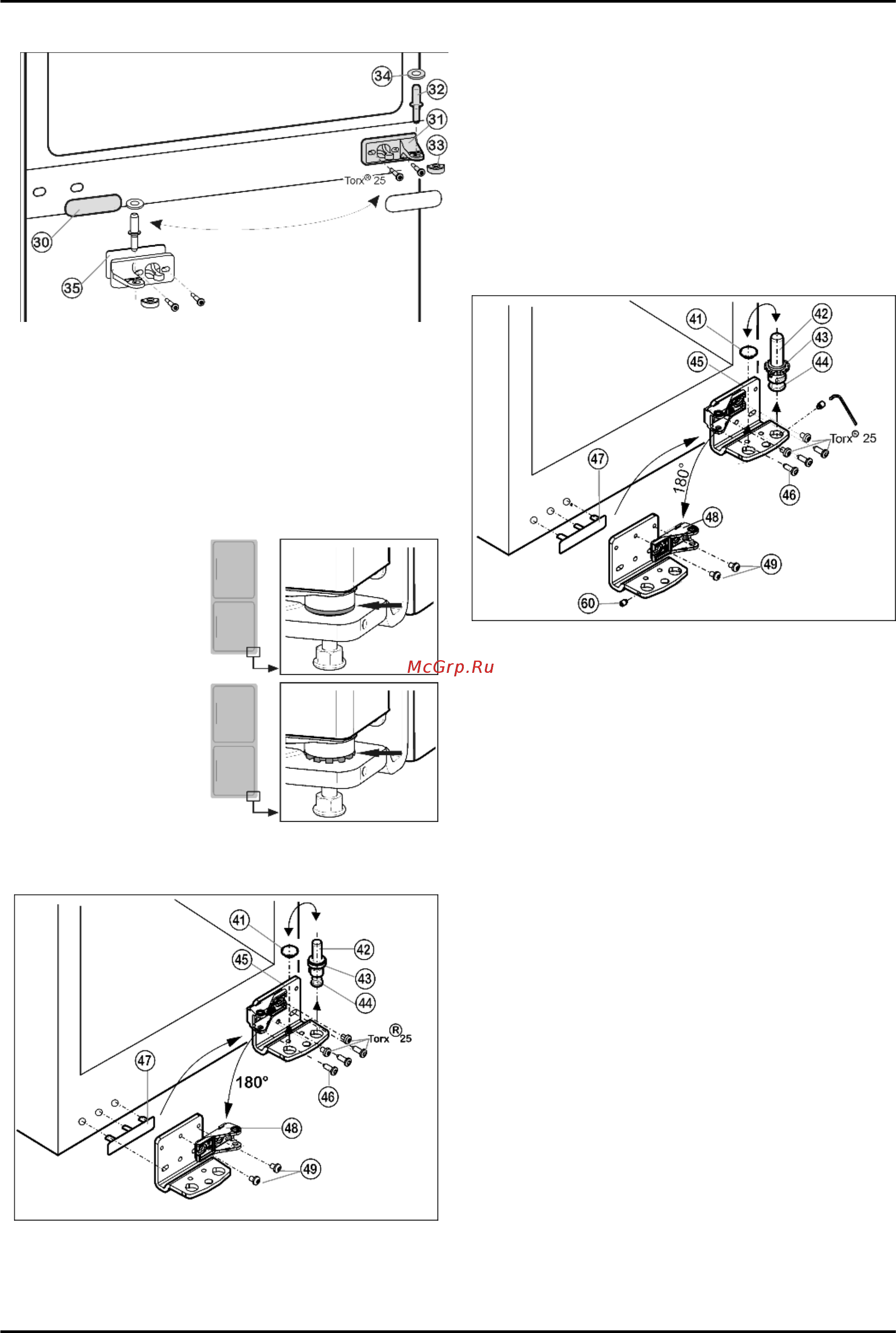 Liebherr SWTNes 3010 [8/20] Mittlere lagerteile umsetzen