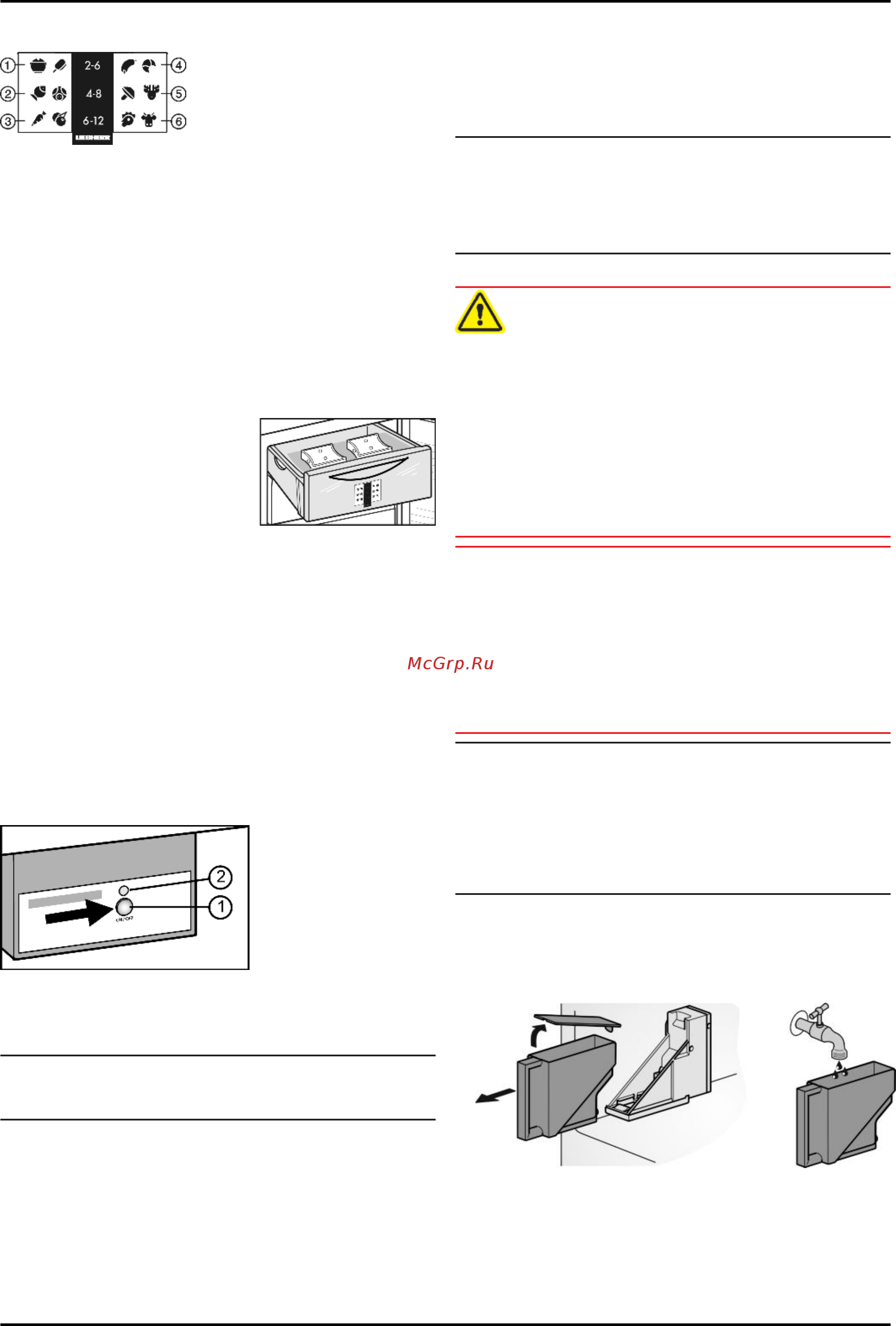 Liebherr CNP 3913 [12/16] Info systeem