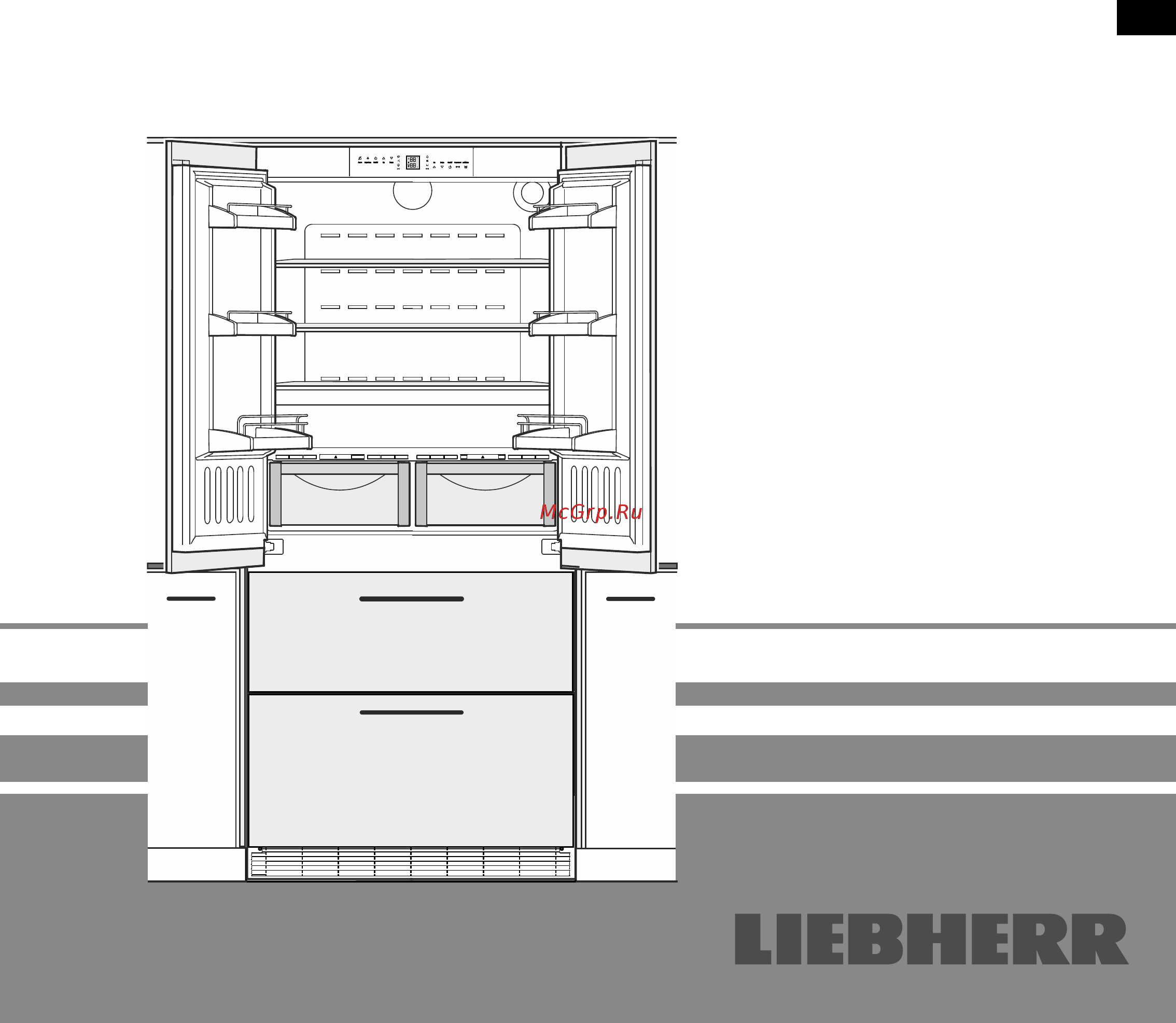 Liebherr ECBN 6256 Инструкция по установке онлайн