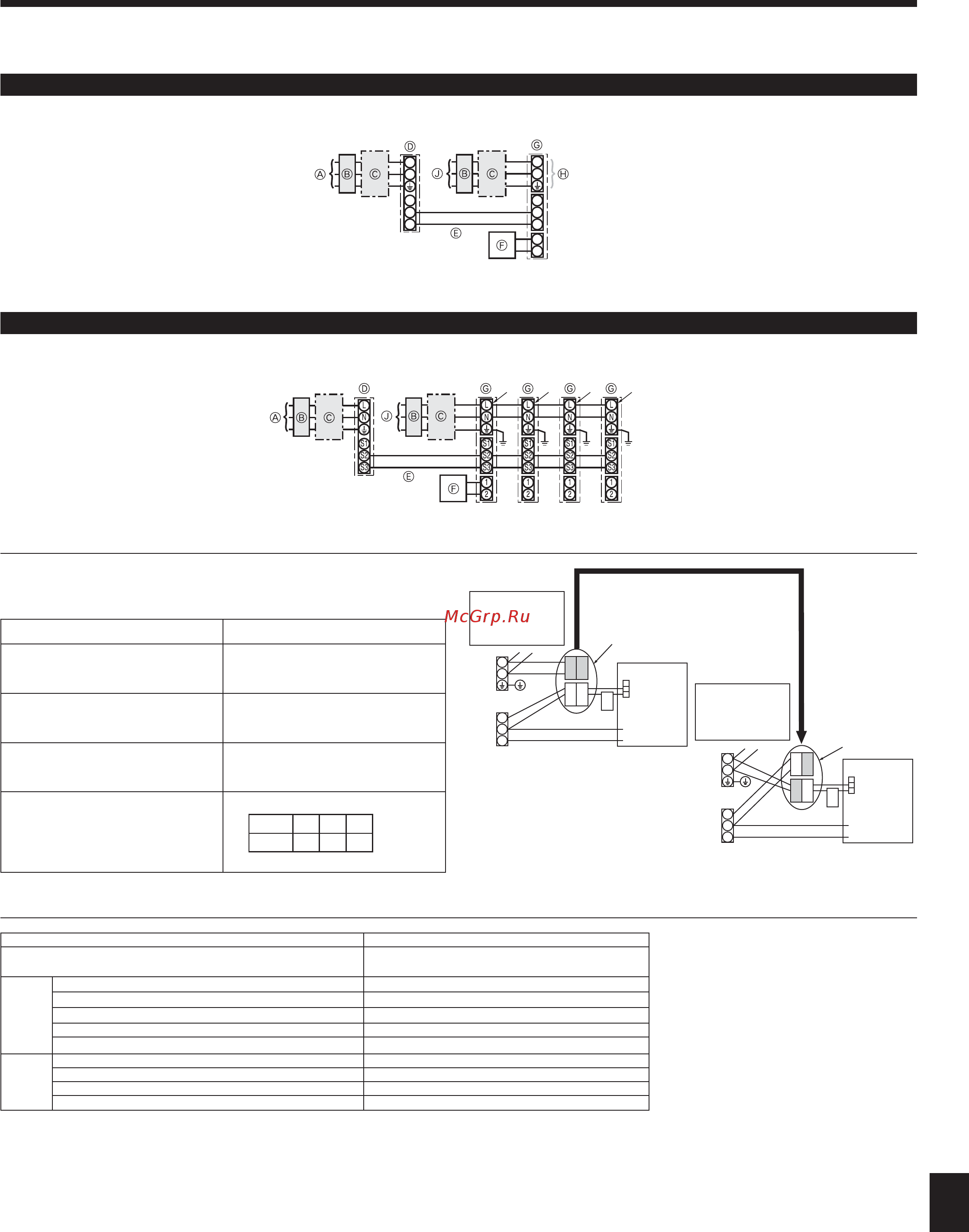 Mitsubishi Electric PSA-RP100KA / PUHZ-ZRP100YKA [19/24] Электрические работы