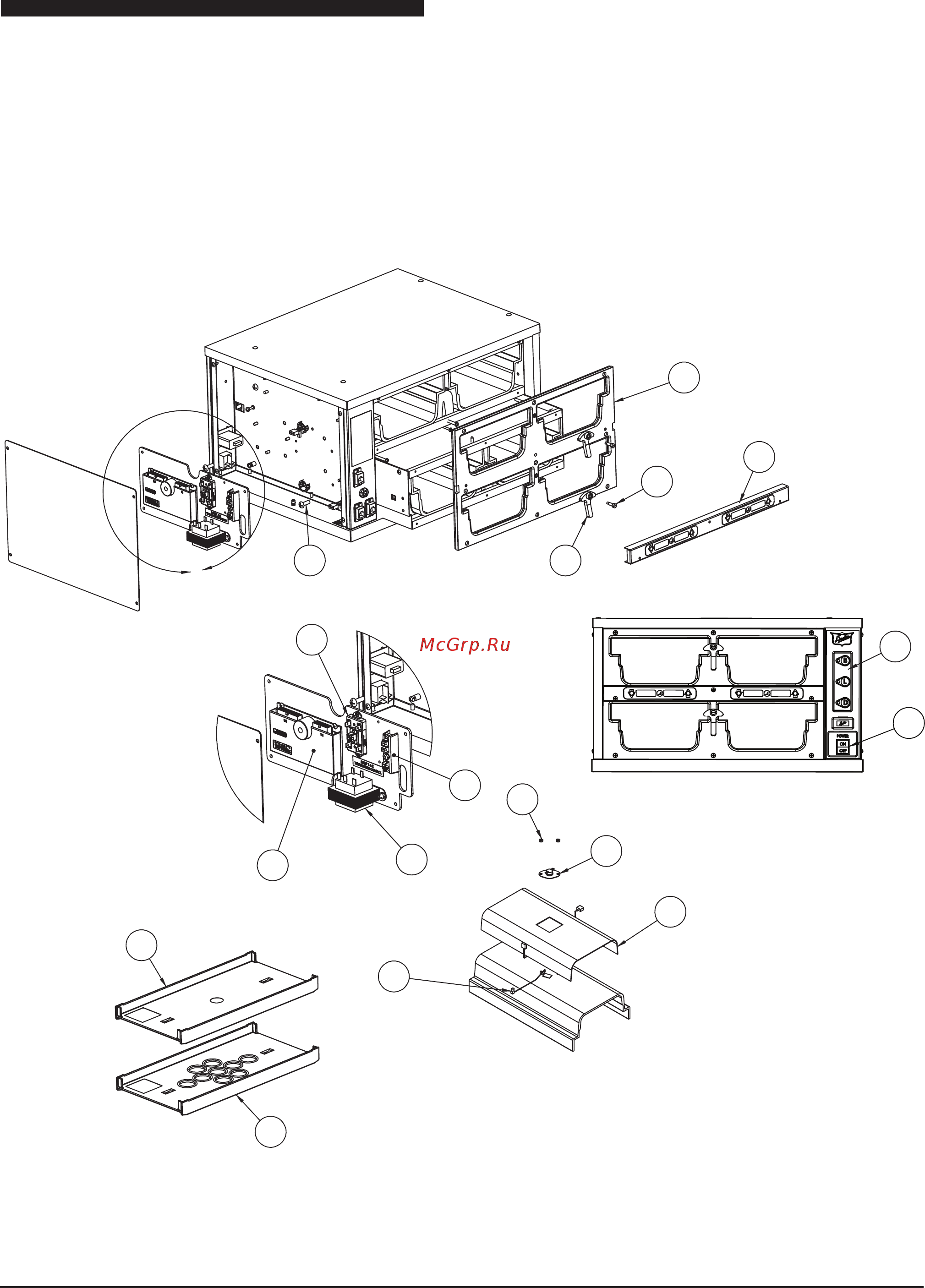 Duke FWM3-23PR6-230 (FWM3-23-230) [23/34] Parts lists and illustrations