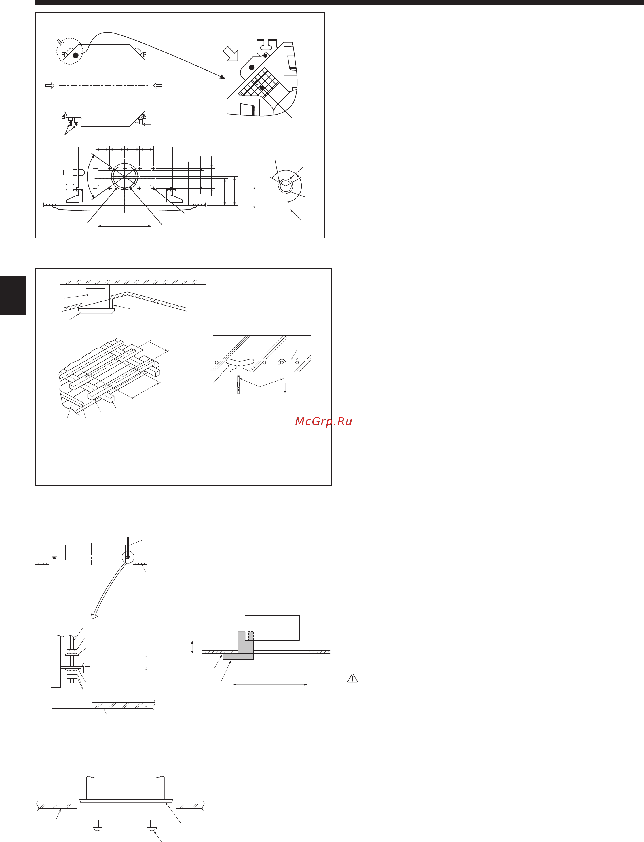 Mitsubishi Electric PLA-ZRP100BA / PUHZ-SHW112YHA [4/38] Installing the indoor unit