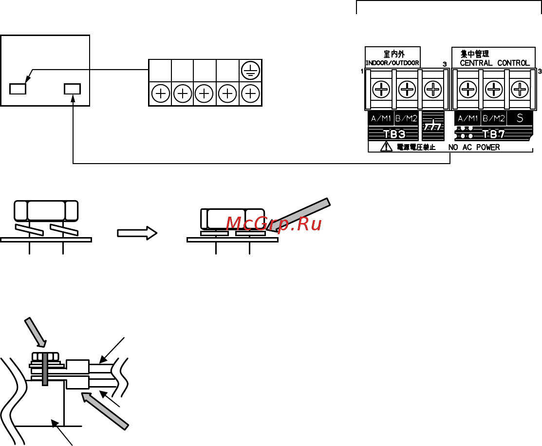 Mitsubishi Electric PUHY-P200YKB-A1.TH [44/106] 5 3 connecting the cables