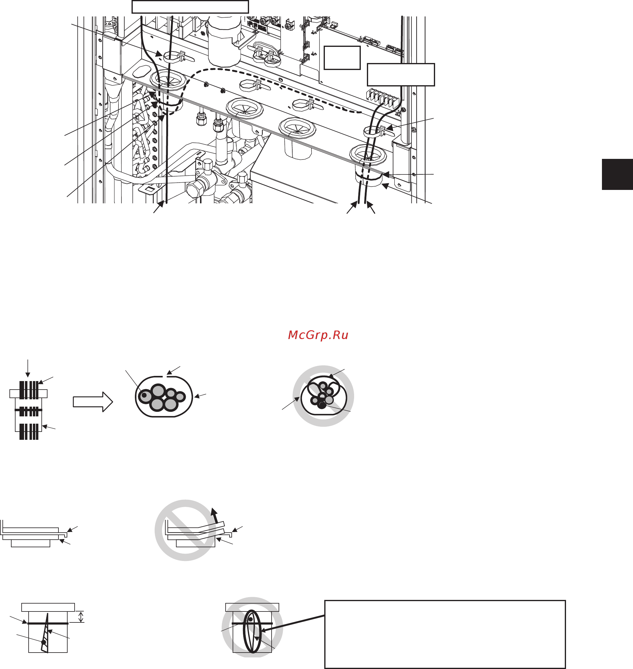 Mitsubishi Electric PUHY-EP450YLM-A [43/56] 5 2 fixing the cables in place