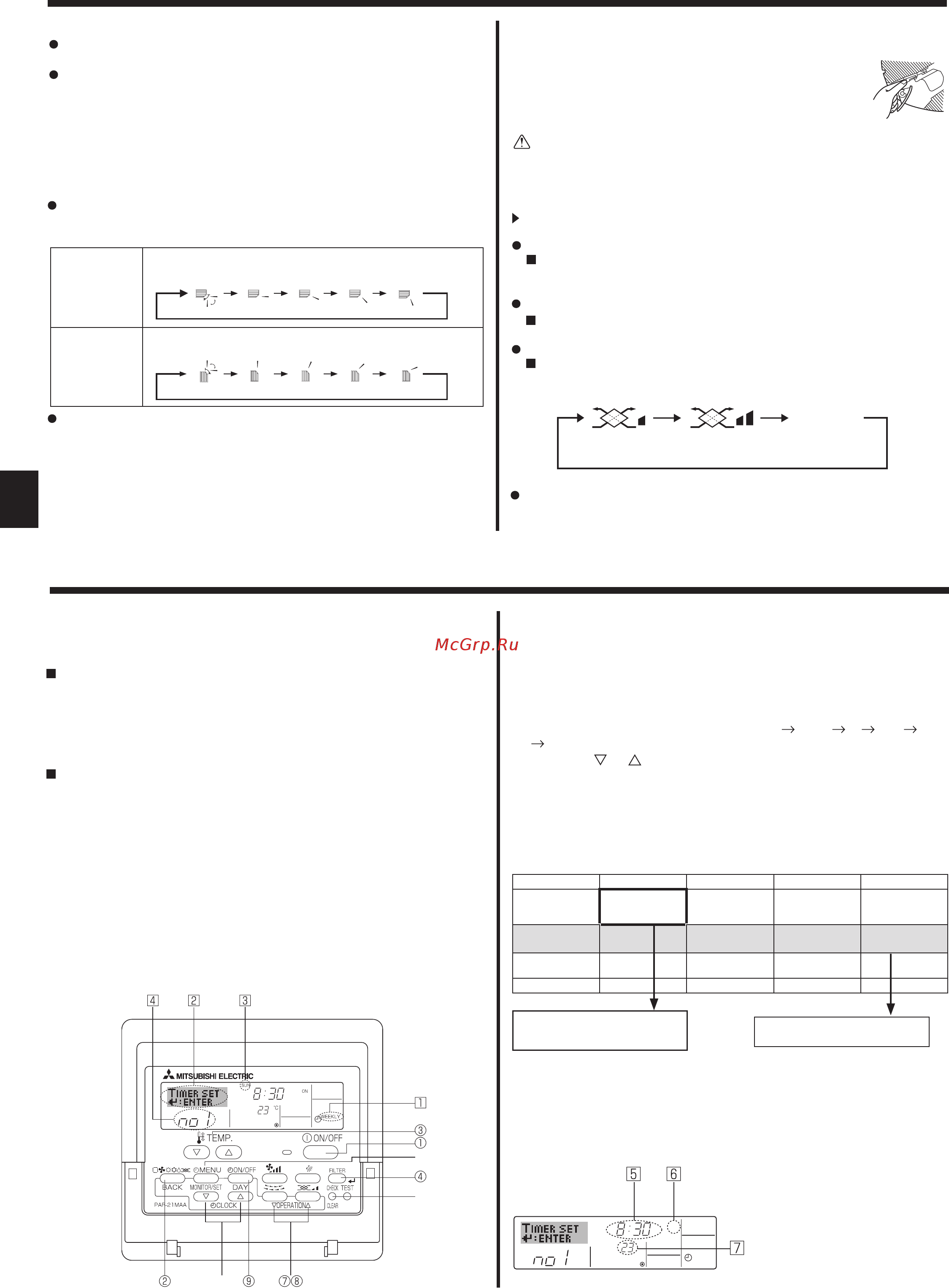 Mitsubishi Electric PKFY-P25VBM-E [8/40] Operation