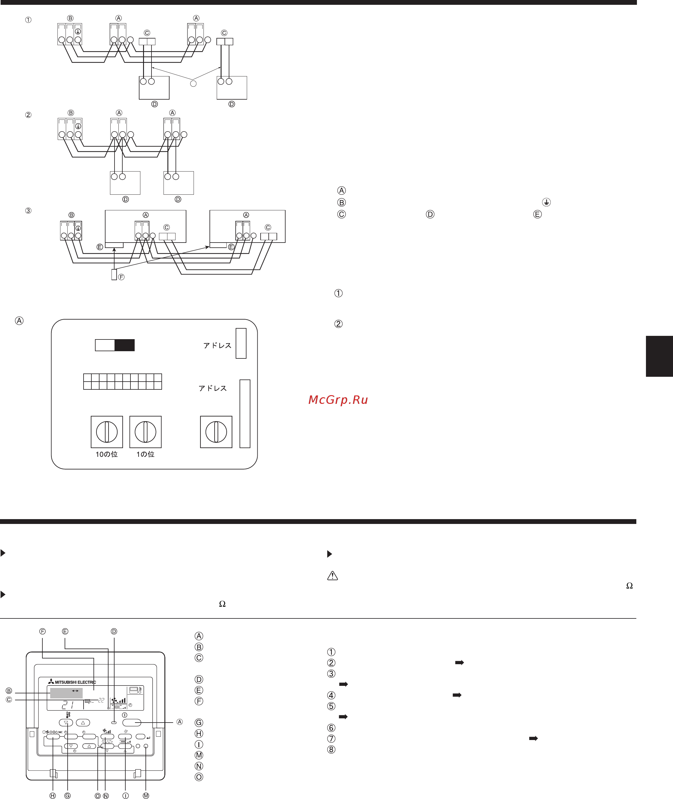 Mitsubishi Electric PKFY-P20VBM-E [7/14] Electrical work