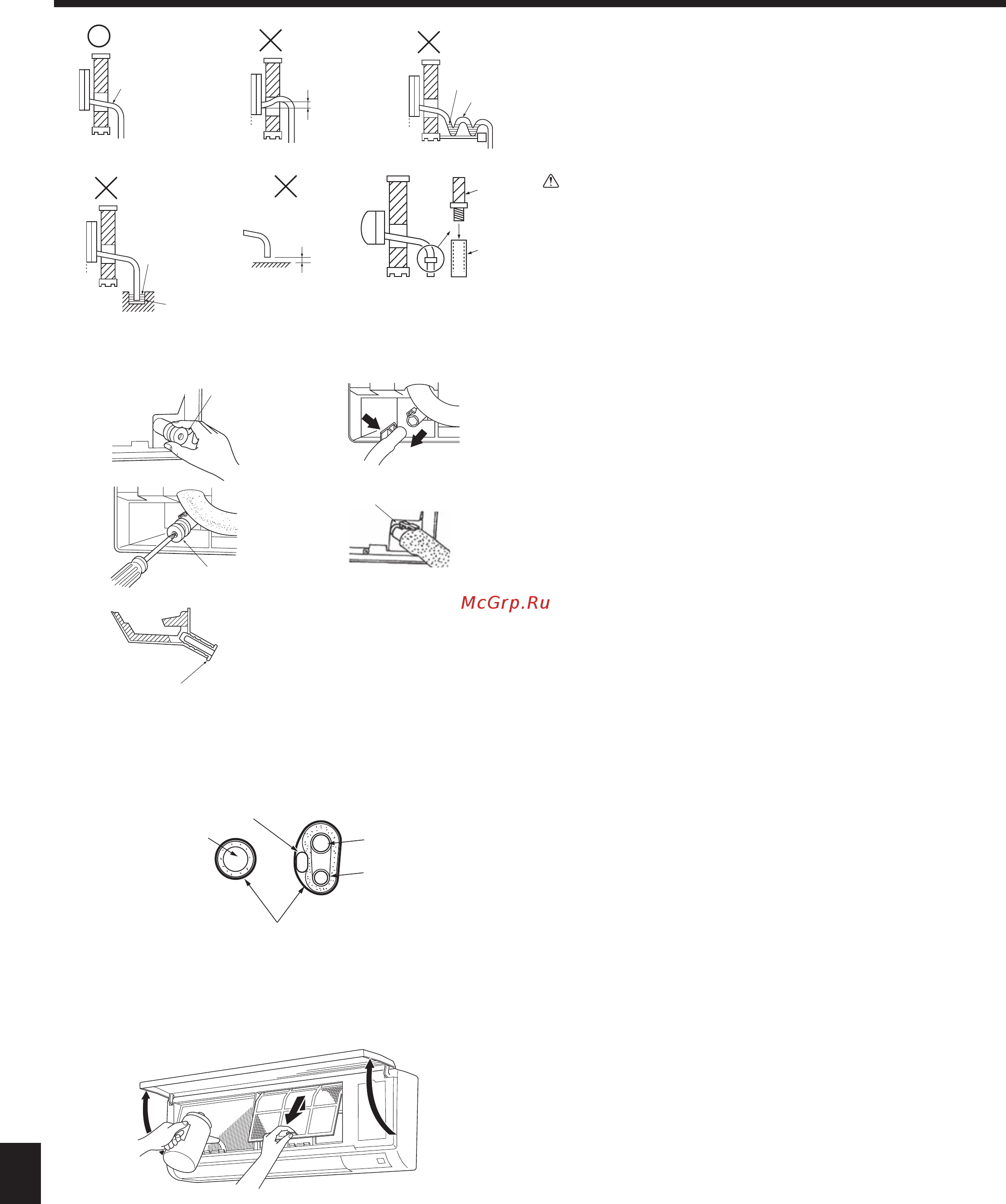 Mitsubishi Electric PKFY-P50VHM-E [17/20] Дренажныетрубы