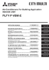 Mitsubishi Electric PLFY-P32VBM-E Инструкция по эксплуатации
