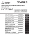 Mitsubishi Electric PLFY-P32VBM-E Инструкция по установке