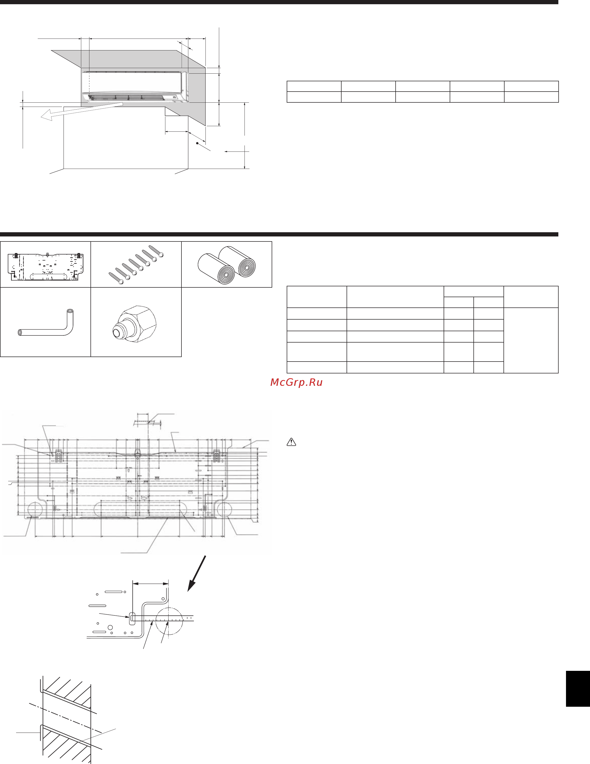 Mitsubishi Electric PKFY-P100VKM-E [13/22] Место установки
