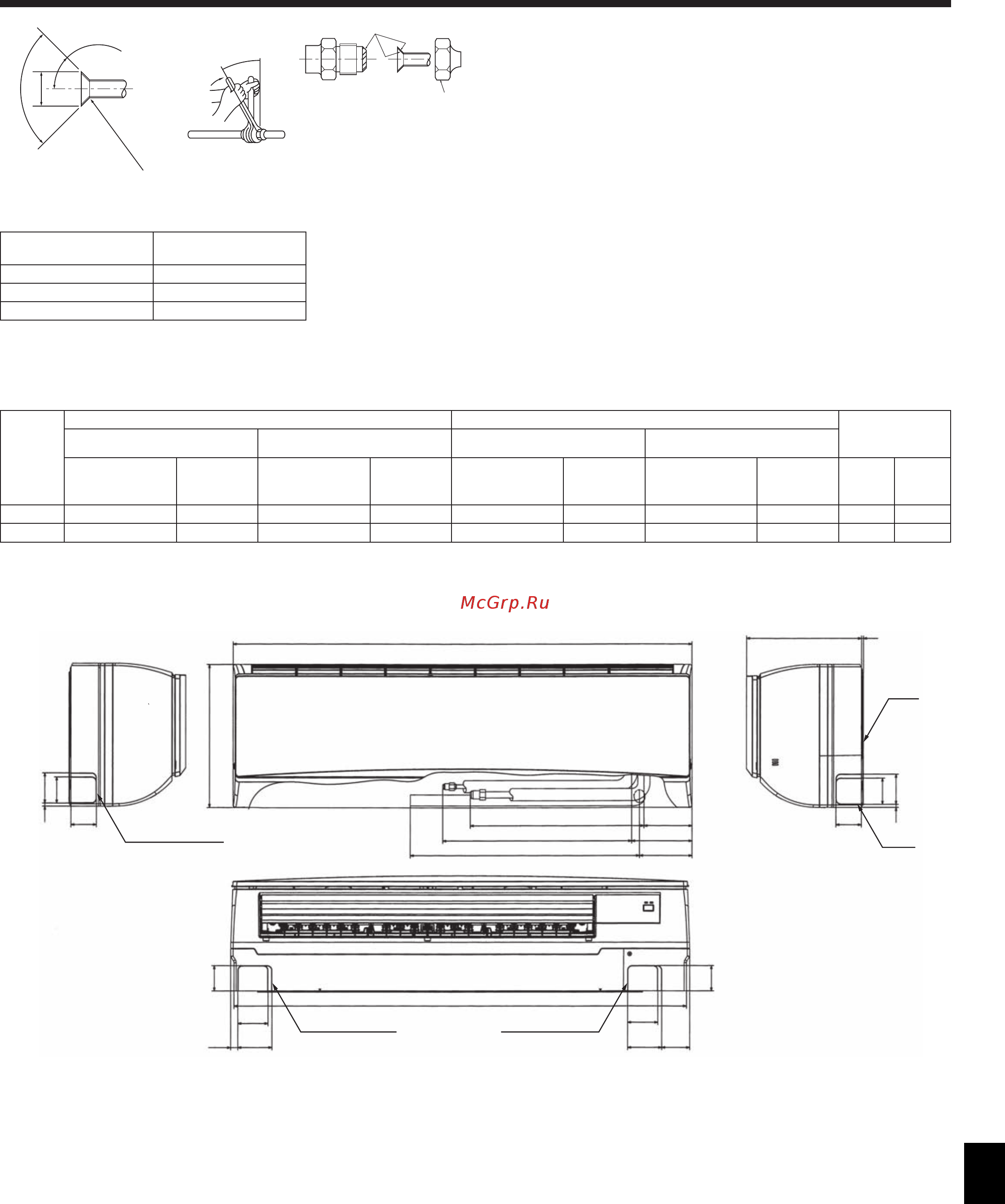 Mitsubishi Electric PKFY-P100VKM-E [17/22] Прокладка труб хладагента