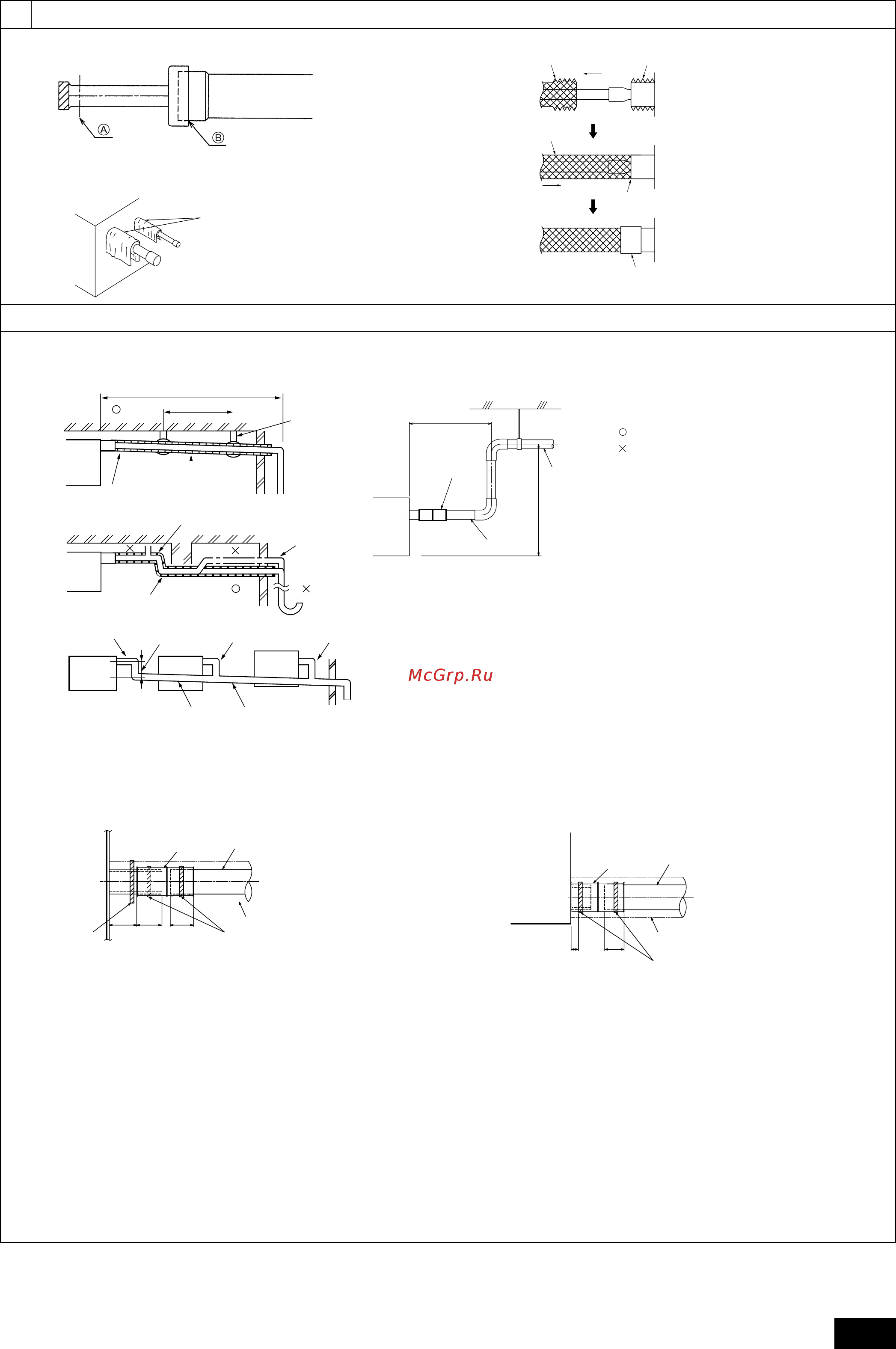 Mitsubishi Electric PEFY-P140VMA-E [3/21] Grouped piping