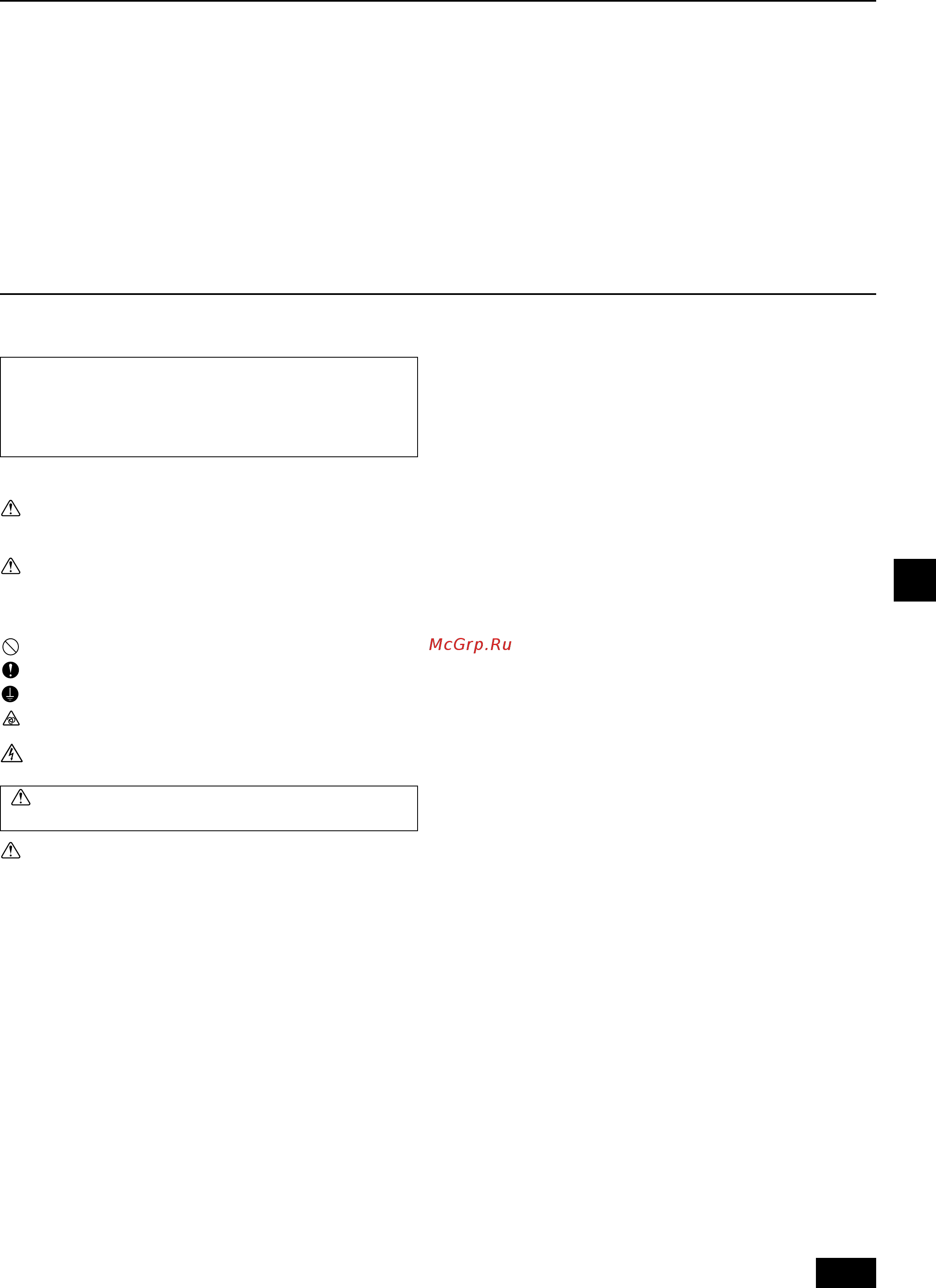 Mitsubishi Electric PFFY-P63VLEM-E [31/103] Misure di sicurezza