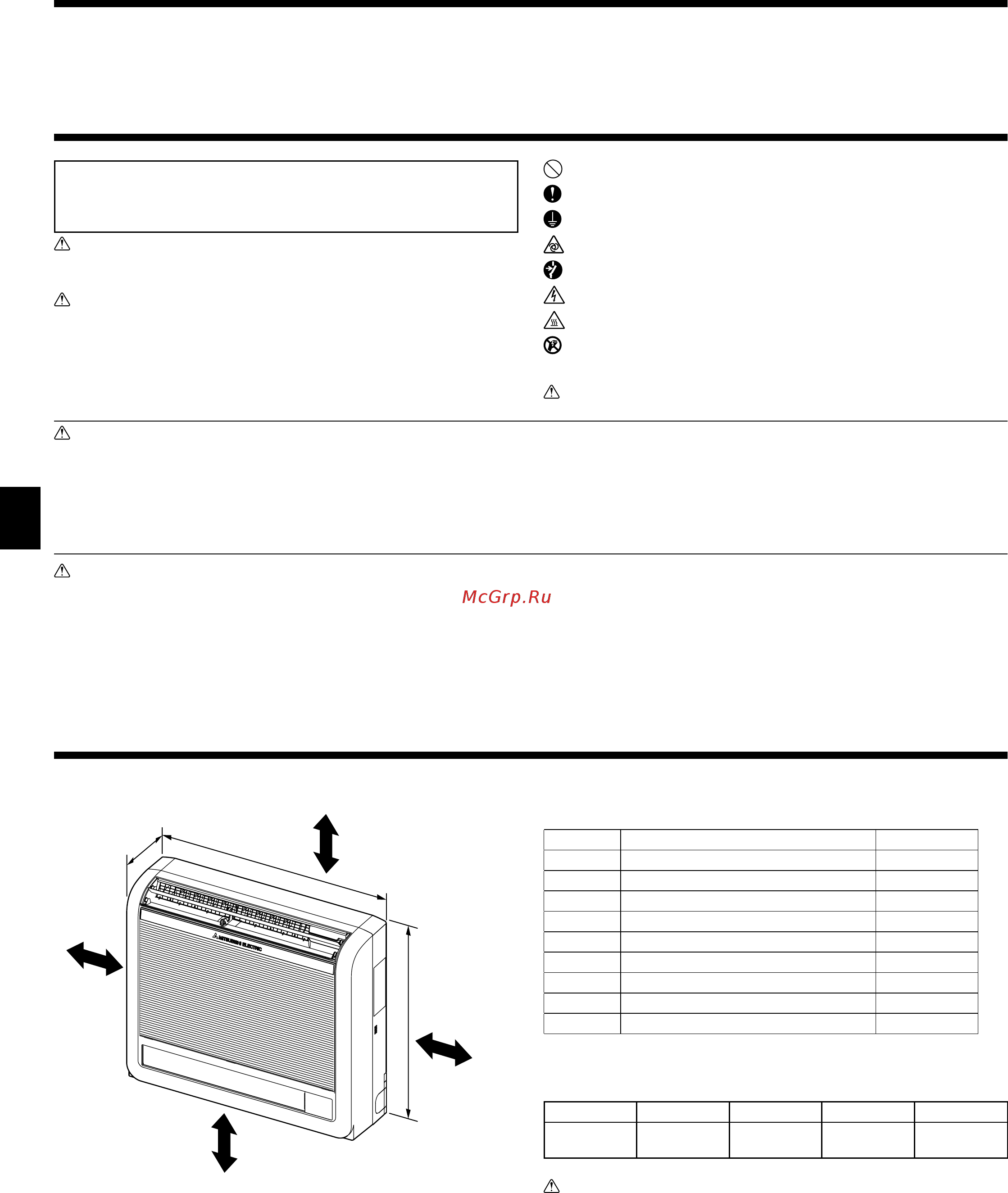 Mitsubishi Electric PFFY-P40VKM-E [2/18] Safety precautions