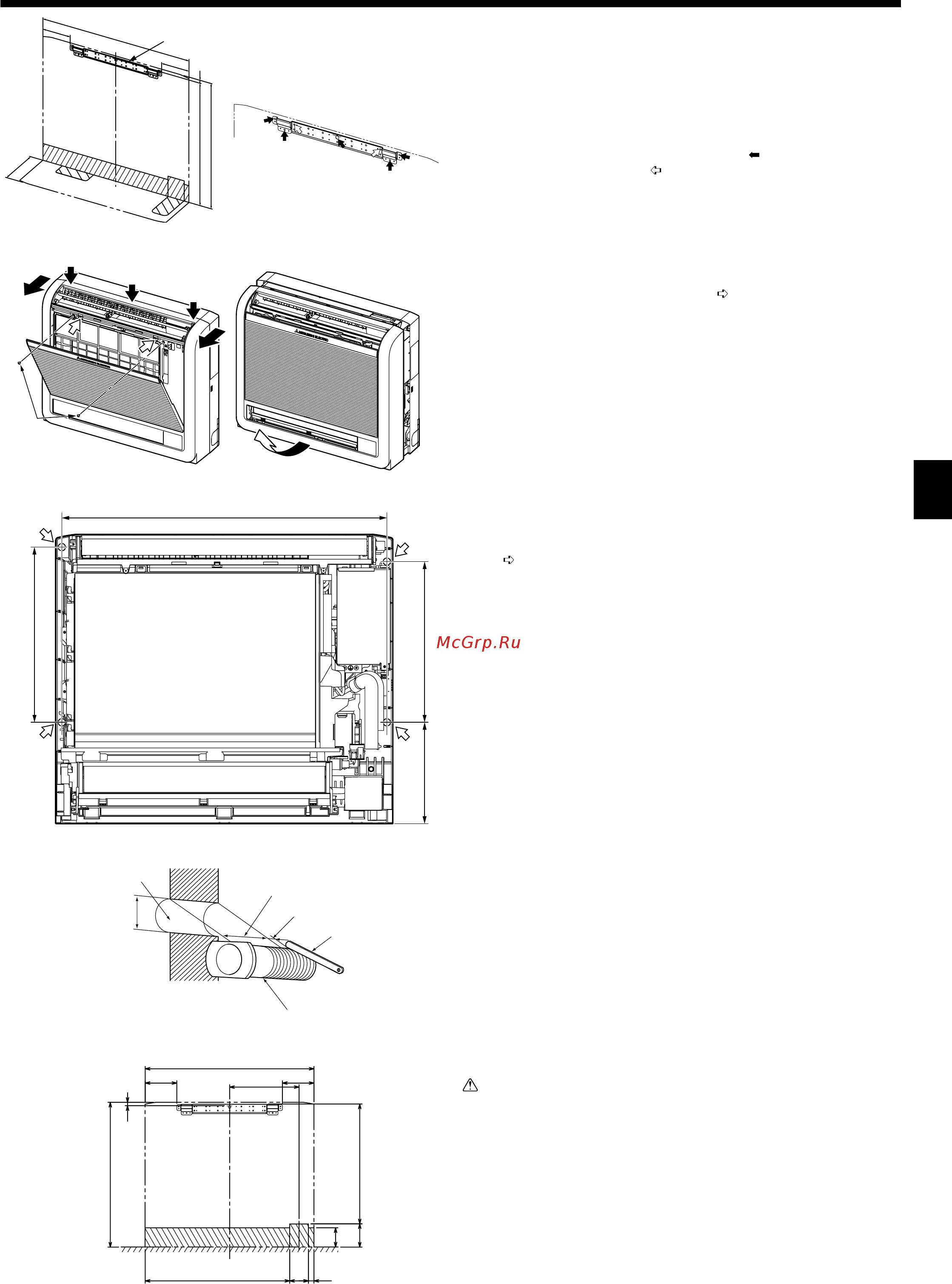 Mitsubishi Electric PFFY-P40VKM-E [3/18] Installing the indoor unit
