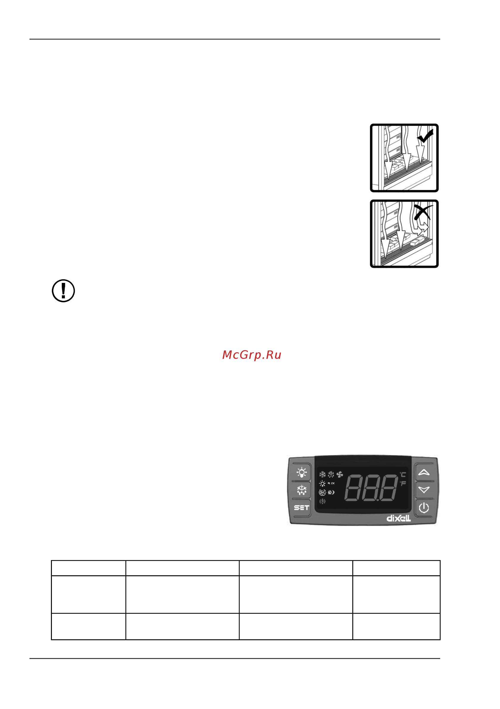 Norpe EUROMAX 195-M-ED-EC-HE BG0088 [95/106] Vitrīnas piepildīšana